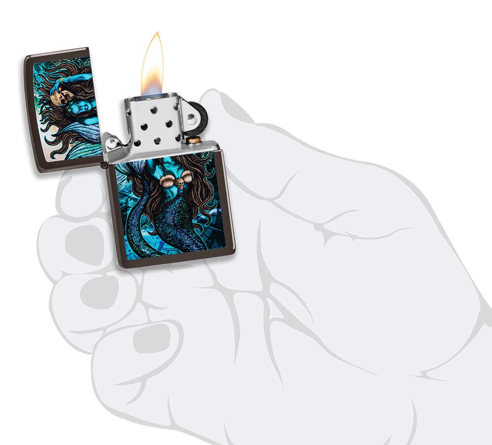 Zippo Mythical Lighters - Windproof Refillable Butane Lighter with Unique Designs | Perfect for Camping, Hiking, Outdoor Adventures & Collectors
