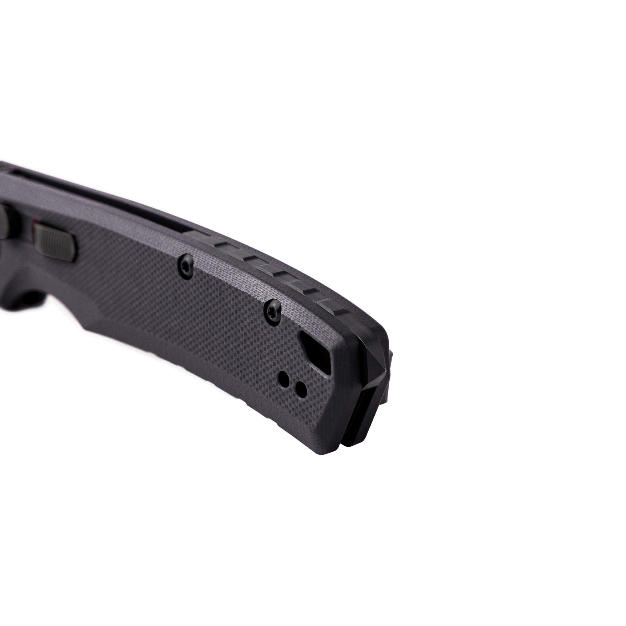 TEKTO Collab A3 Delta Mini Pocket Knife - Black G10 Handle with Black Accents - EDC, Outdoor, Camping & Everyday Carry Knife