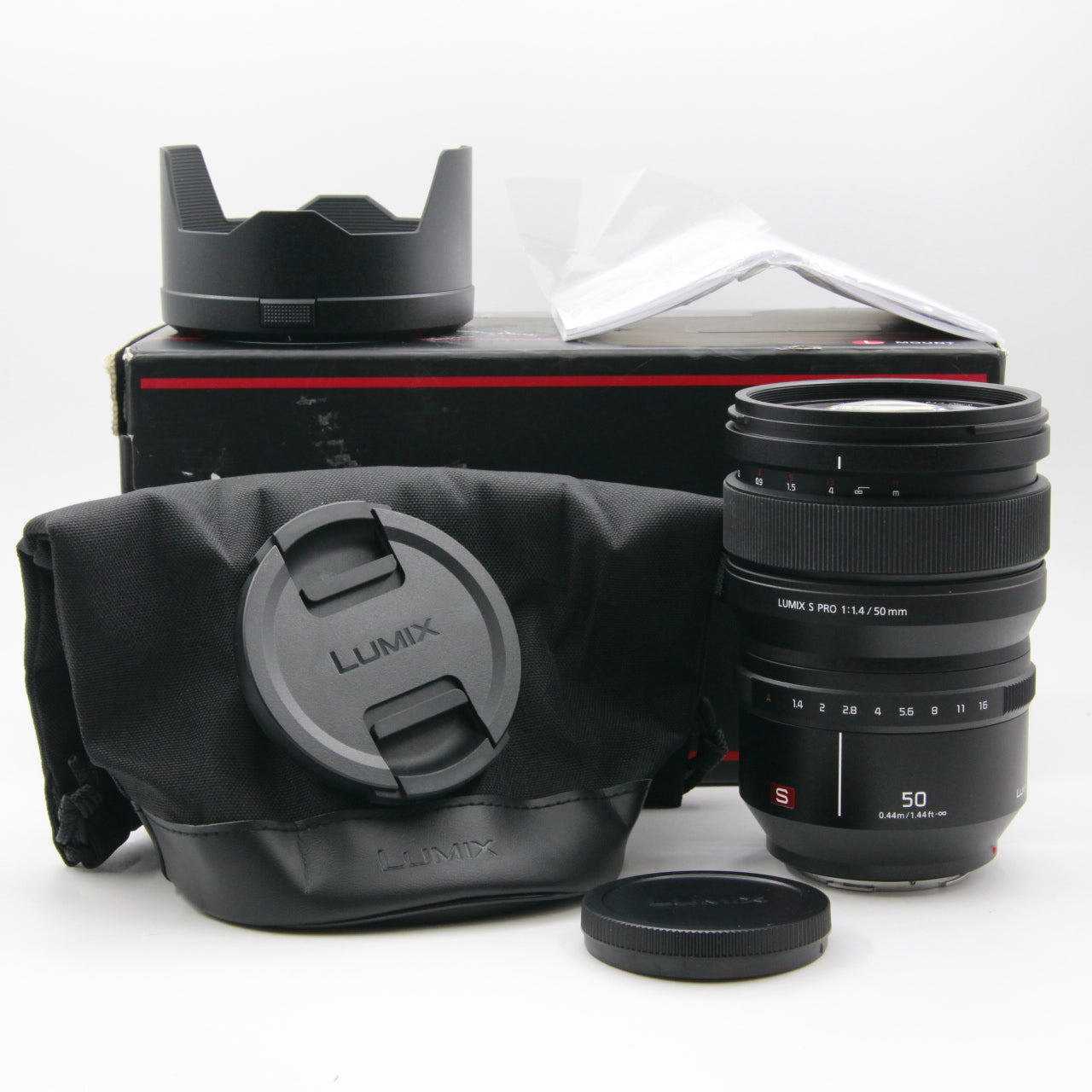 Open Box Excellent Condition Panasonic Lumix S PRO 50mm f/1.4 Lens (Leica L Mount) - Perfect for Portrait, Wedding & Low Light Photography