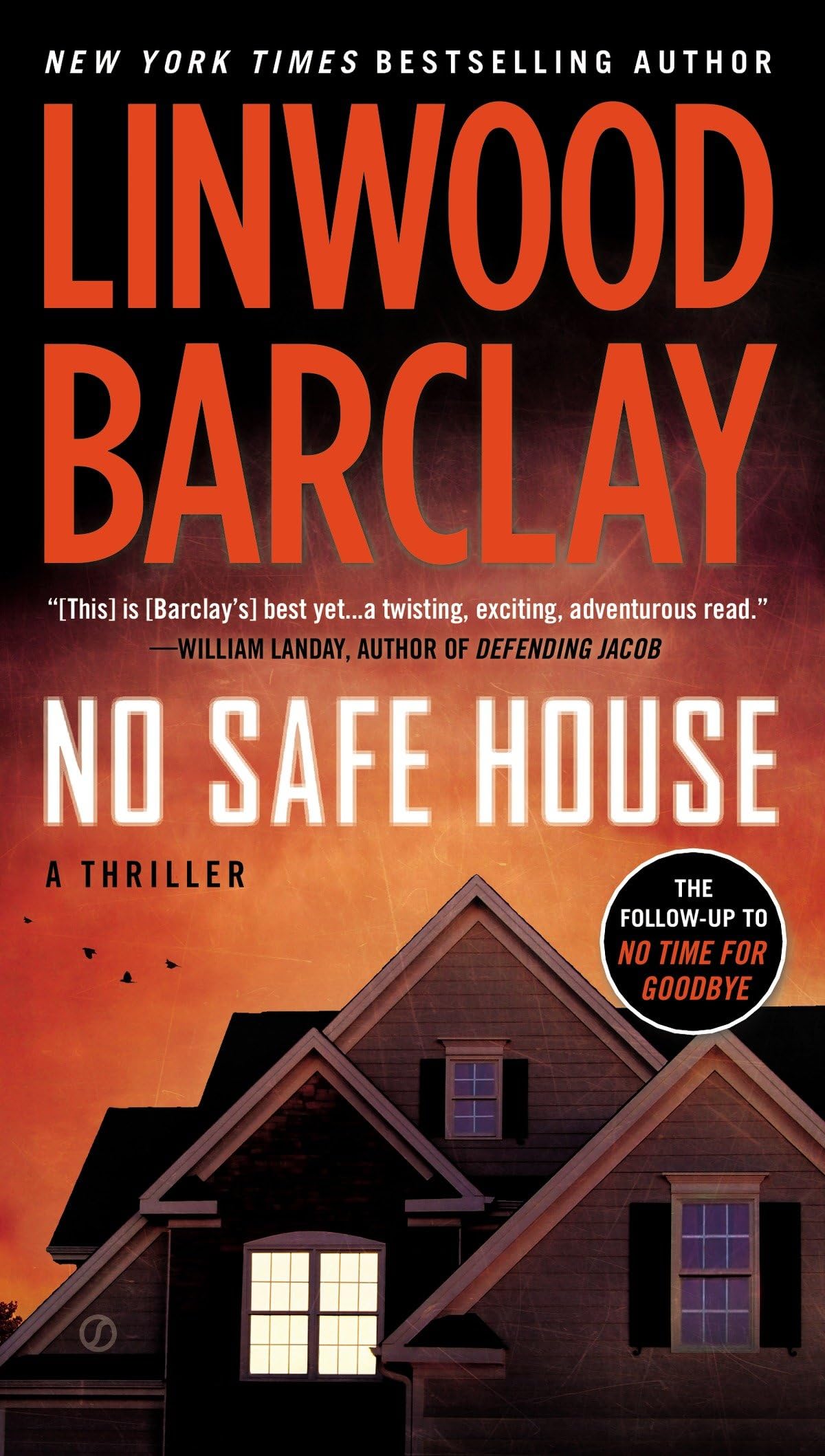 No Safe House - Best-Selling Thriller Novel | Suspense, Mystery & Crime Fiction | Perfect for Book Clubs & Late-Night Reading