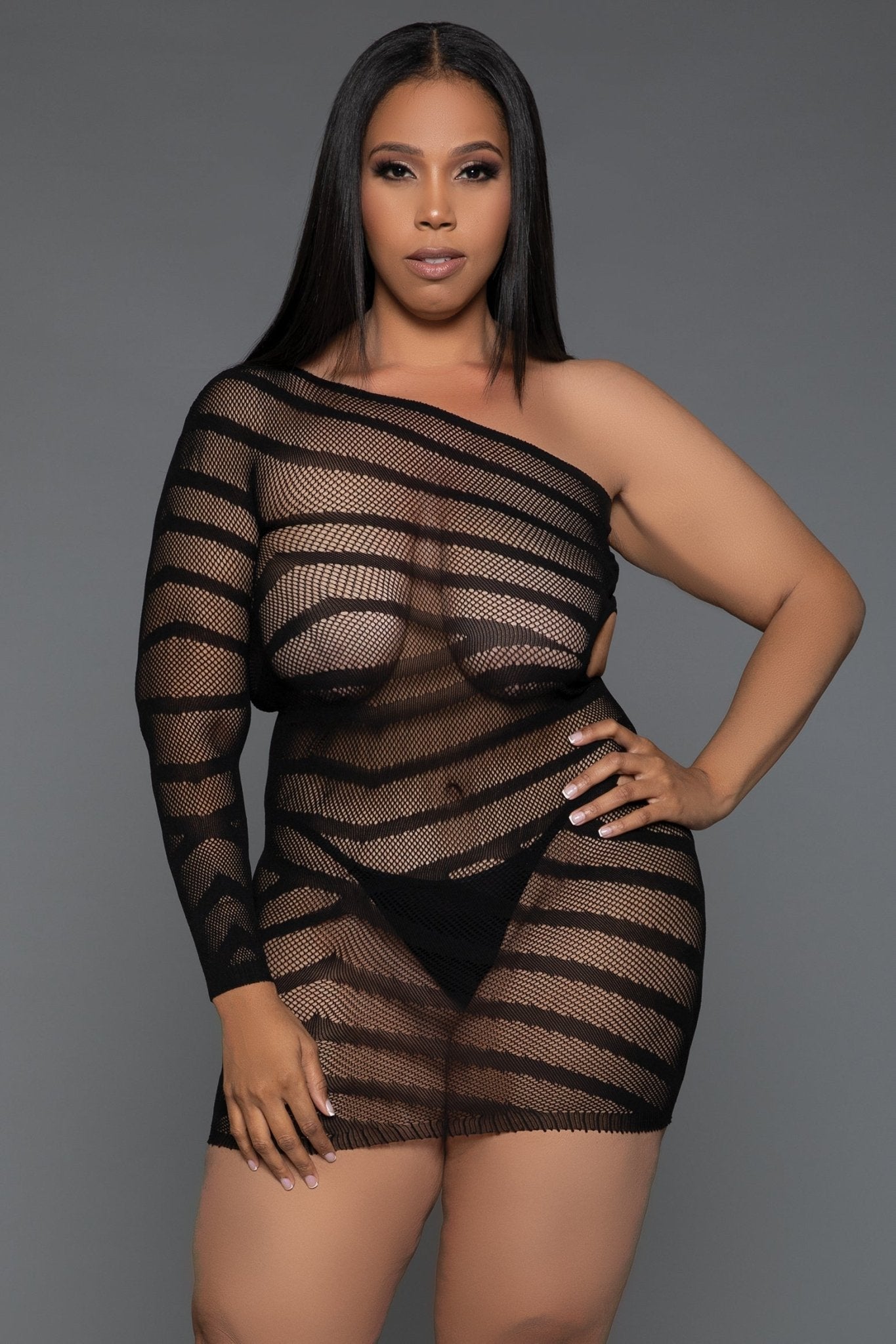 BeWicked Women's Sexy Mini Dress 2369 - Stretchy Bodycon Clubwear for Parties & Night Out