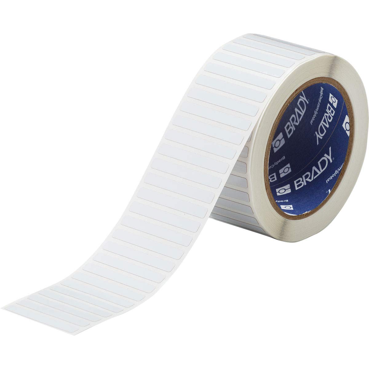 Brady THT-15-717-2.5 Thermal Transfer Printer Labels - White, 2.5