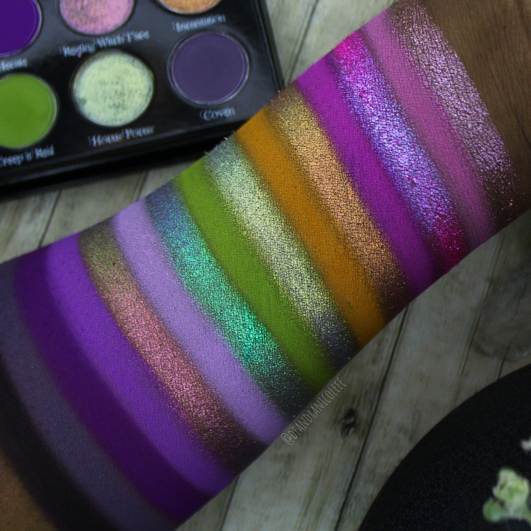 Basic Witch Eyeshadow Palette - 12 Matte & Shimmer Shades for Halloween, Cosplay & Everyday Makeup | Vegan & Cruelty-Free