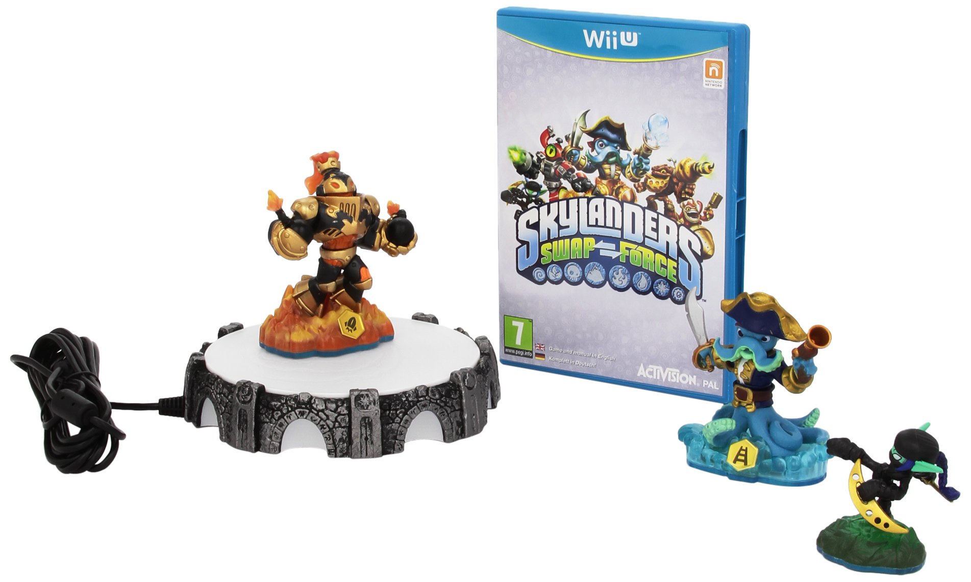 Skylanders SWAP Force Starter Pack for Nintendo Wii U - Interactive Adventure Game for Kids & Family Game Night Fun