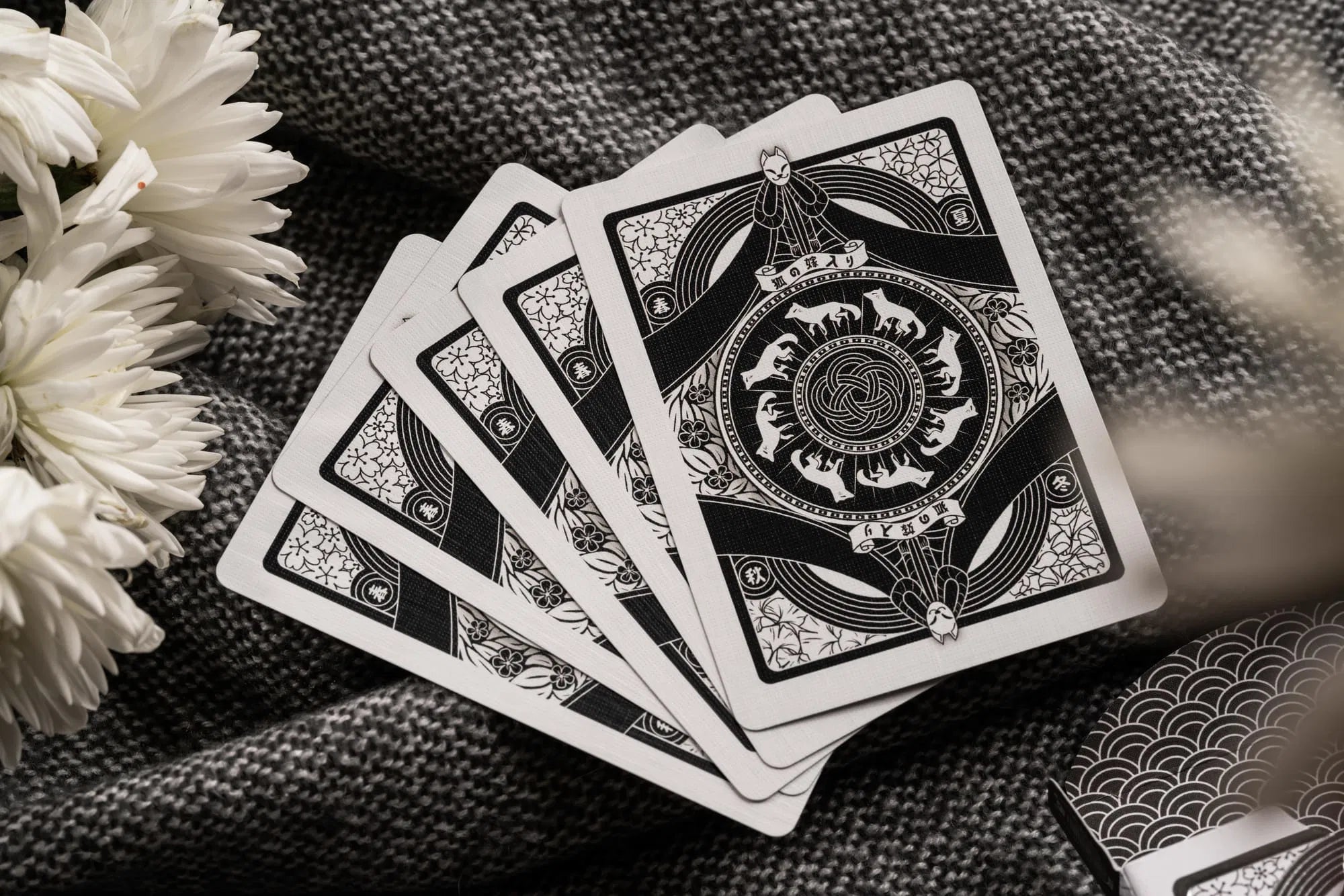 Fox's Wedding GhostLight Edition Playing Cards - Unique Gothic Art Deck for Magic Tricks, Poker Games & Collectors