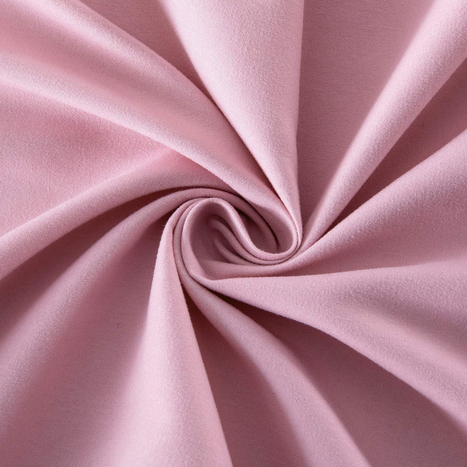 SiinvdaBZX 2 Pack 20x54 Inch Body Pillow Covers - Soft 100% Brushed Microfiber Pillowcases with Envelope Closure (Pink) - Perfect for Anime, Maternity, and Home Decor Use