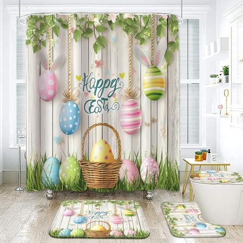 Fh Curtain Set-spring Eggs