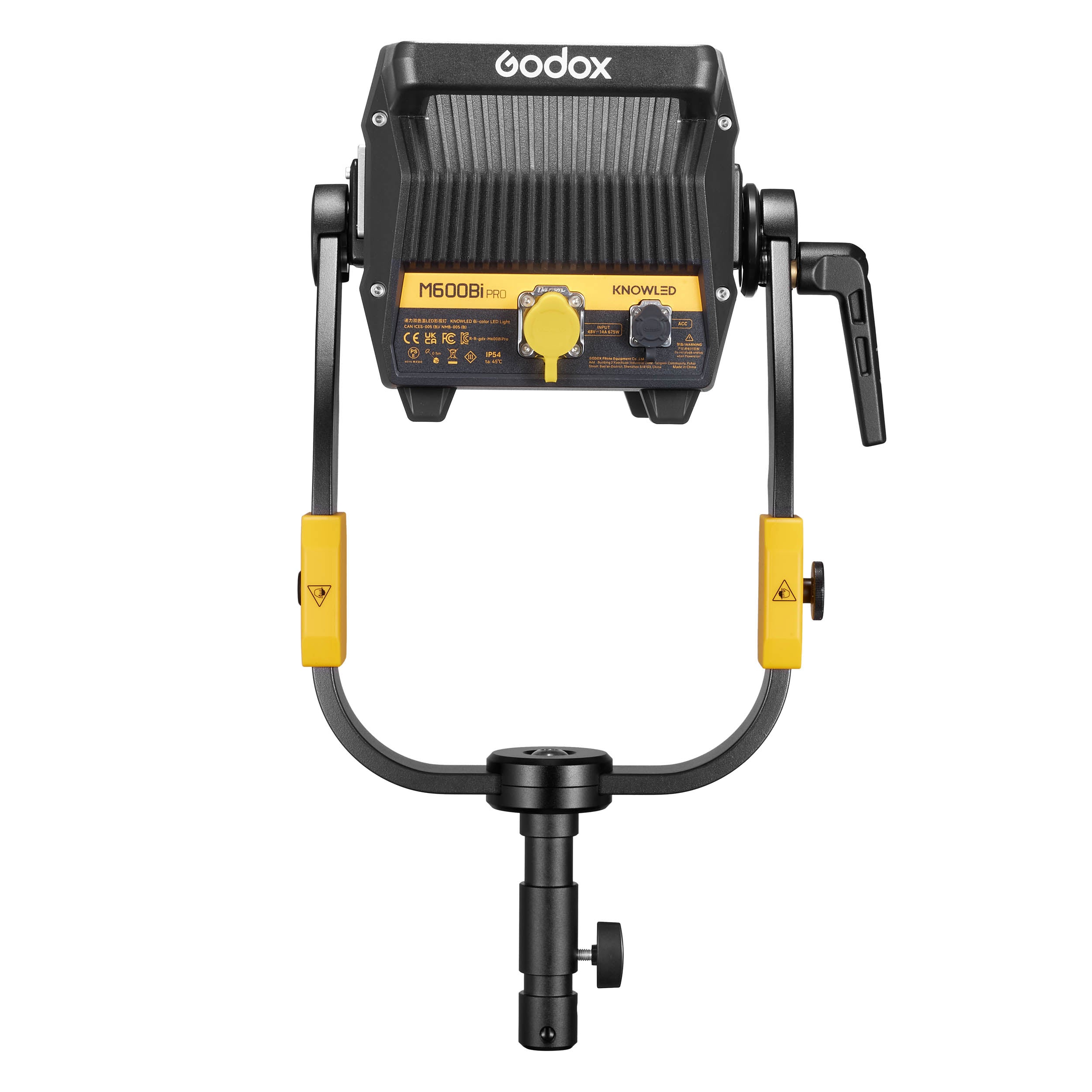 KNOWLED M600BI PRO Waterproof COB LED Cine Light - Professional Studio Lighting for Film, Photography & Video Production - Perfect for Outdoor Shoots, Live Streaming & Indoor Studio Use