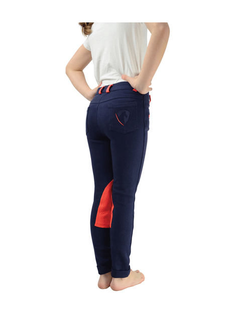Hy Belton Two Tone Jodhpurs - Stylish Equestrian Riding Pants for Women - Perfect for Horseback Riding, Shows & Casual Wear