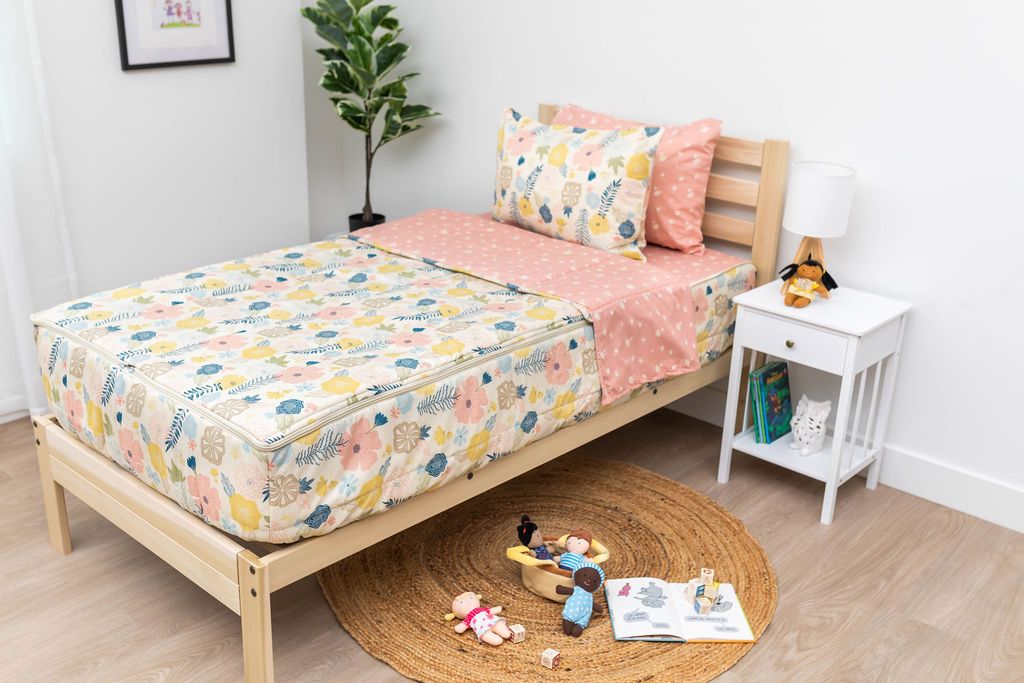 Blossom Zipper Bedding Set - Soft & Breathable Comforter Cover with Zipper Closure - Perfect for Bedroom, Guest Room, and Dorm Decor