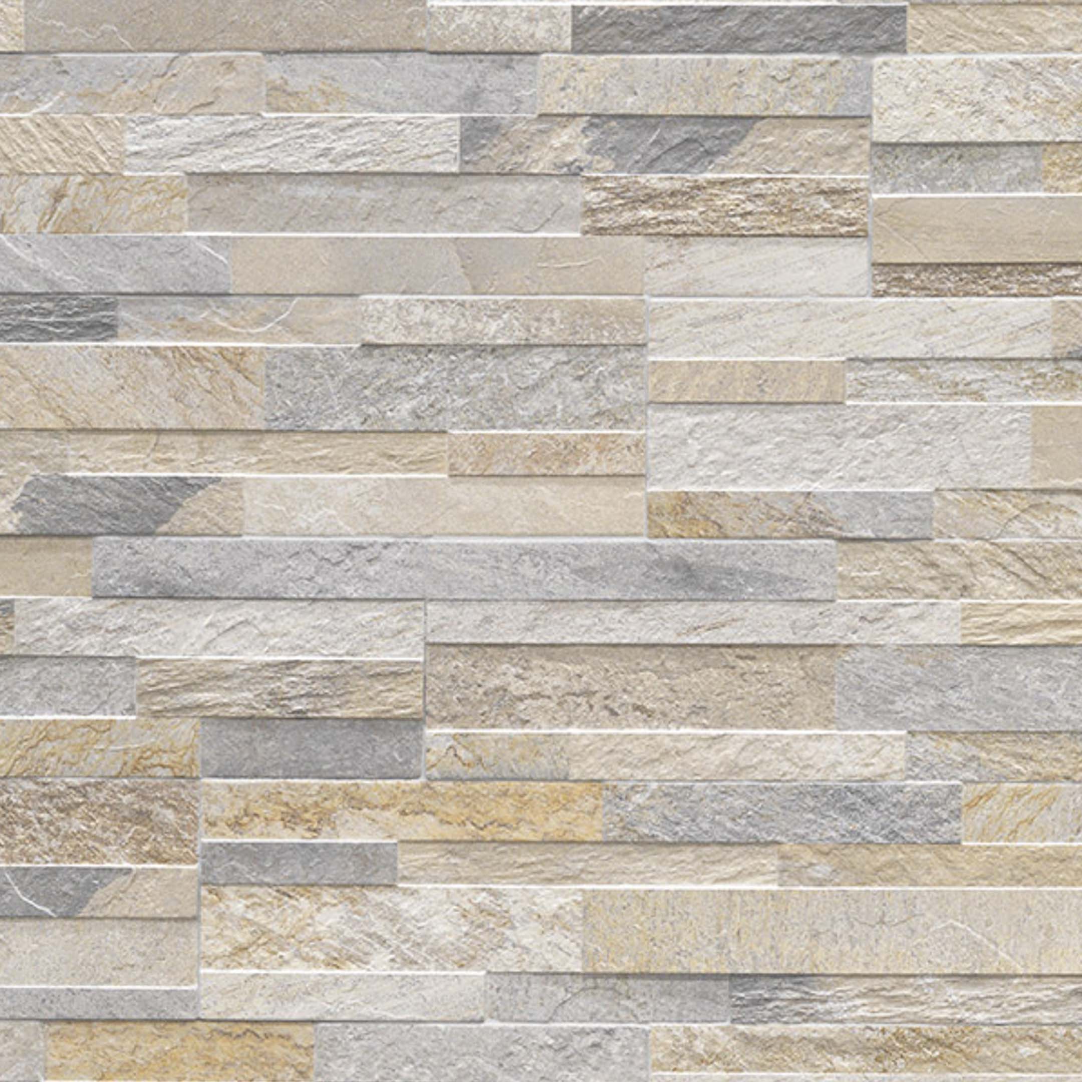 Cubics Ledger Panel Wall Tile - Modern 3D Textured Tile for Kitchen Backsplash, Bathroom & Living Room Accent Wall | Waterproof & Easy to Clean