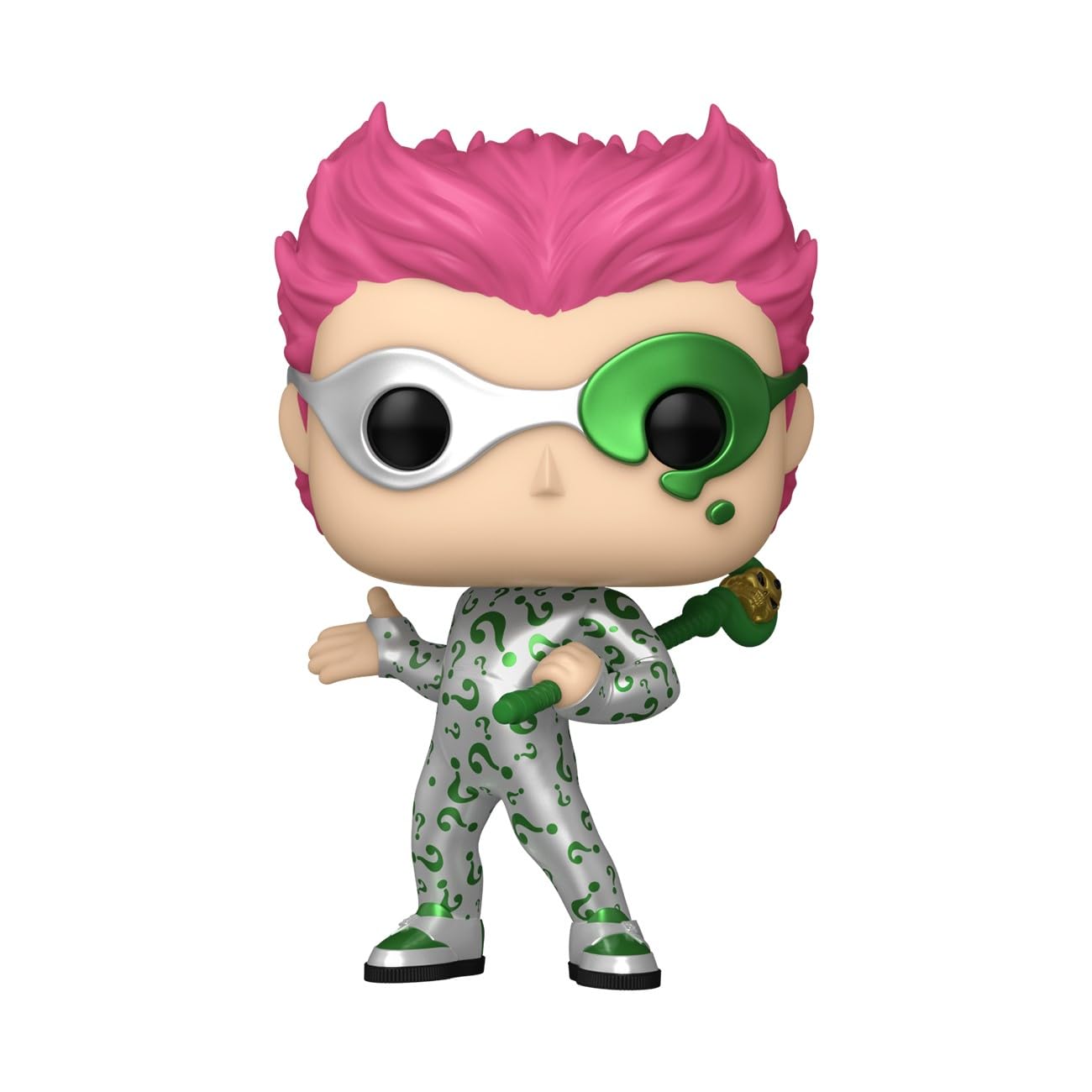 Funko Pop! Movies: Batman Forever - The Riddler Metallic Vinyl Collectible Figure (1995) - Official Merchandise Gift Idea for Kids & Adults - Perfect for Movie Fans Collections & Superhero Decor