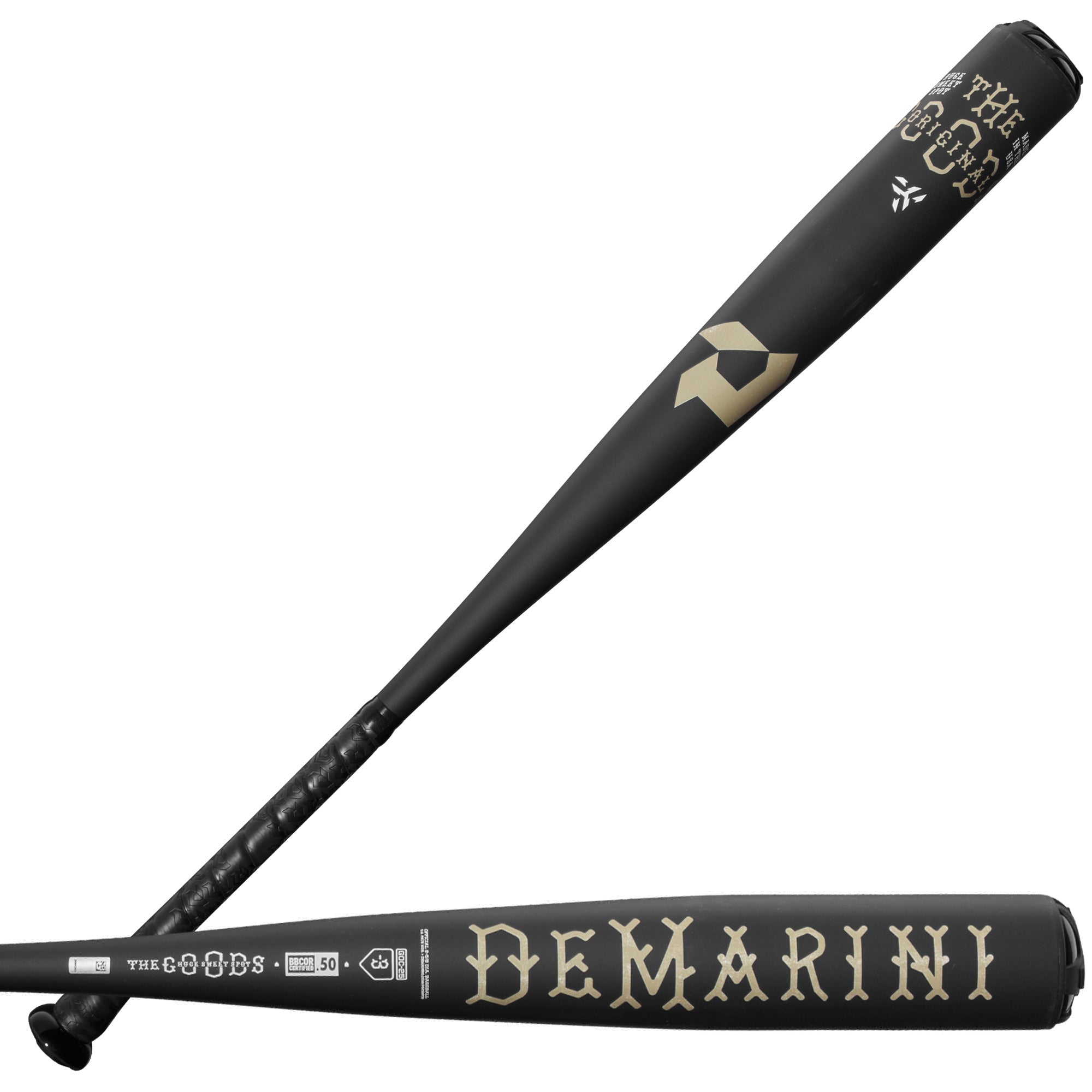 DeMarini 2025 The Goods One Piece BBCOR Baseball Bat -3 (-10) Drop | High Performance Youth & Adult Baseball Bat for Power Hitters | Perfect for League Games, Training & Home Run Drills