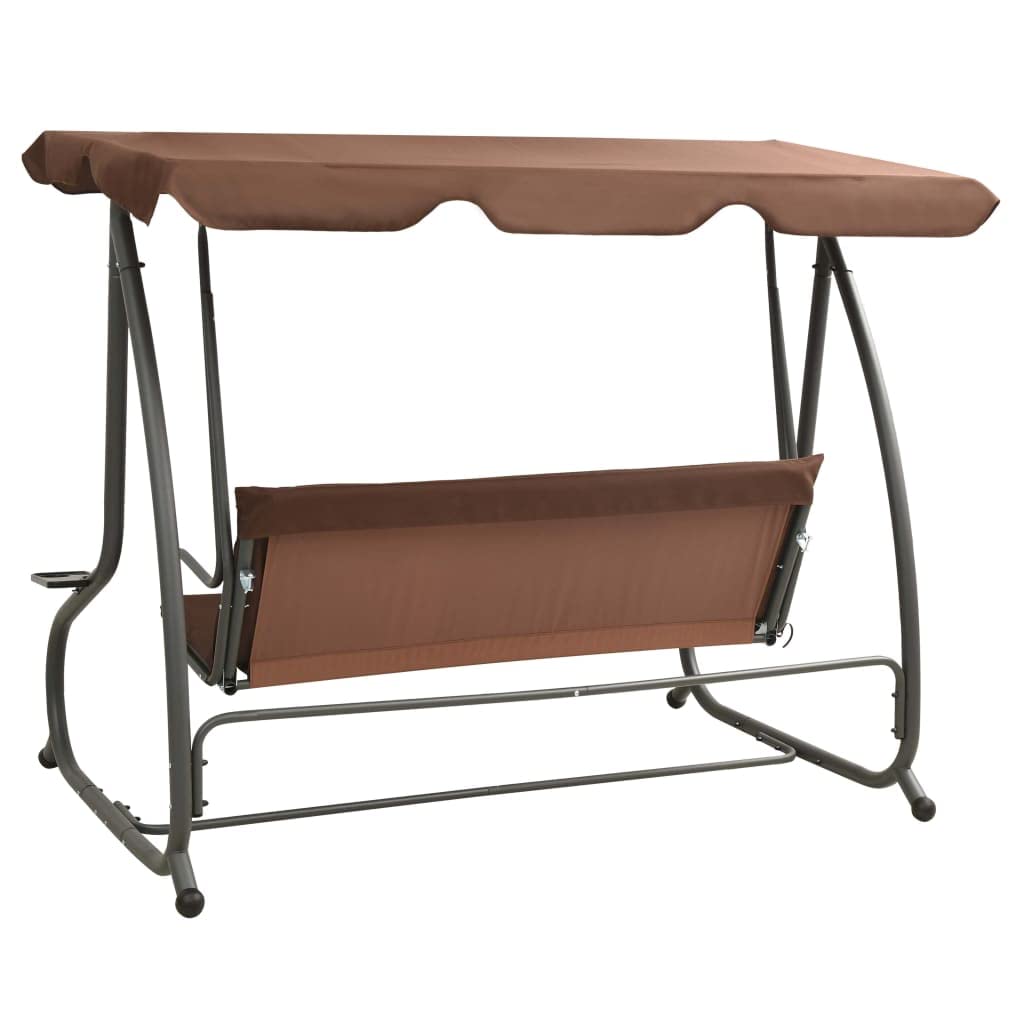 Comfortable Outdoor Porch Swing Chair with Canopy - Perfect for Garden, Patio, Poolside, Balcony & Backyard Relaxation - Fast Shipping | Ideal for Reading, Lounging & Enjoying Coffee Outdoors