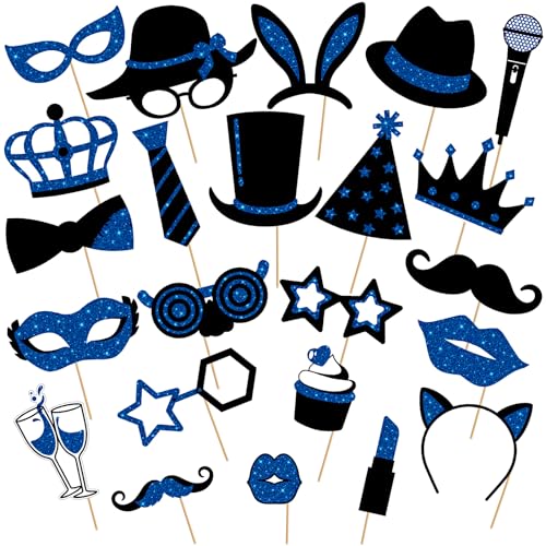 Blue and Black