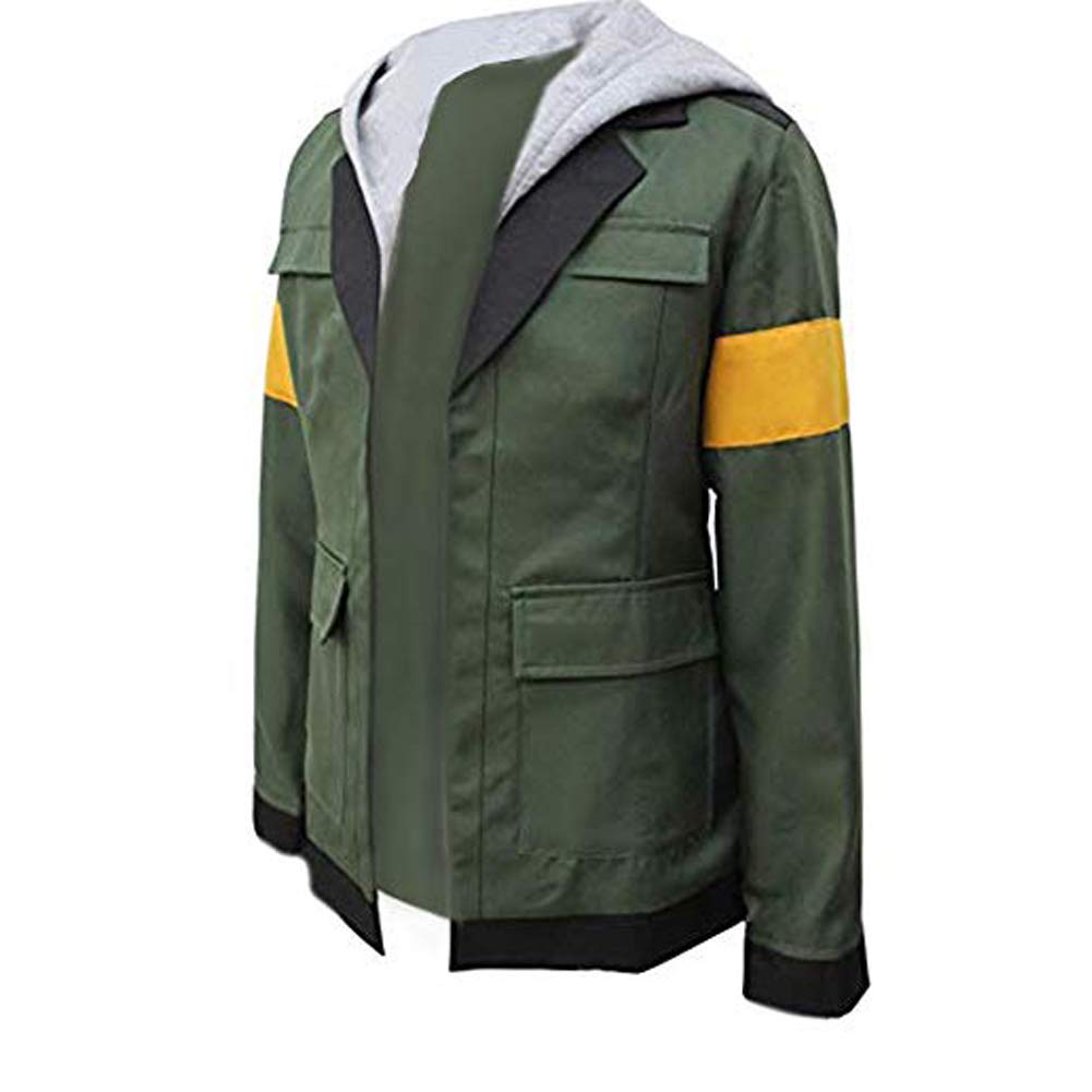 Anime Lance Cosplay Costume Green Hoodie Jacket - Size Large - Perfect for Cosplay Events, Halloween & Anime Conventions