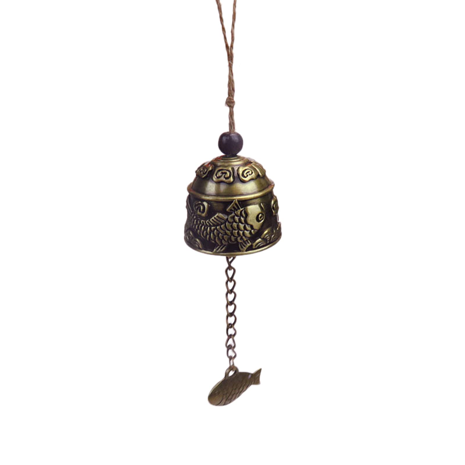 Lucky Retro Wind Chime Kit - Handmade Hanging Pendant for Garden, Patio & Home Decor | Feng Shui Outdoor Wind Chimes for Relaxation & Good Fortune