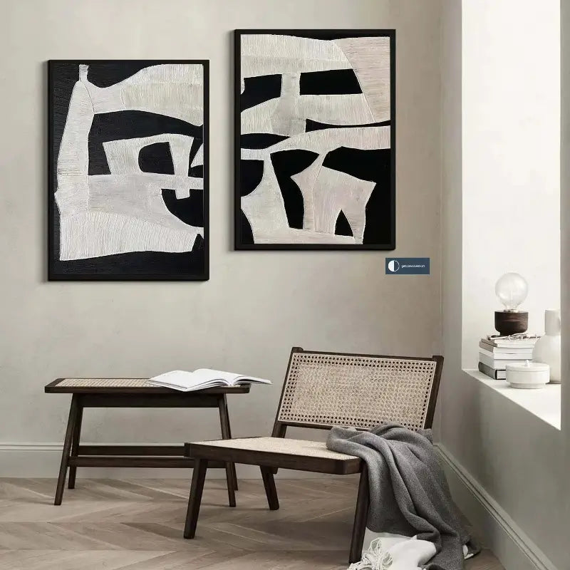 Premium 2-Piece #WS022 Set - Stylish and Affordable Home Decor for Living Room, Bedroom, or Office