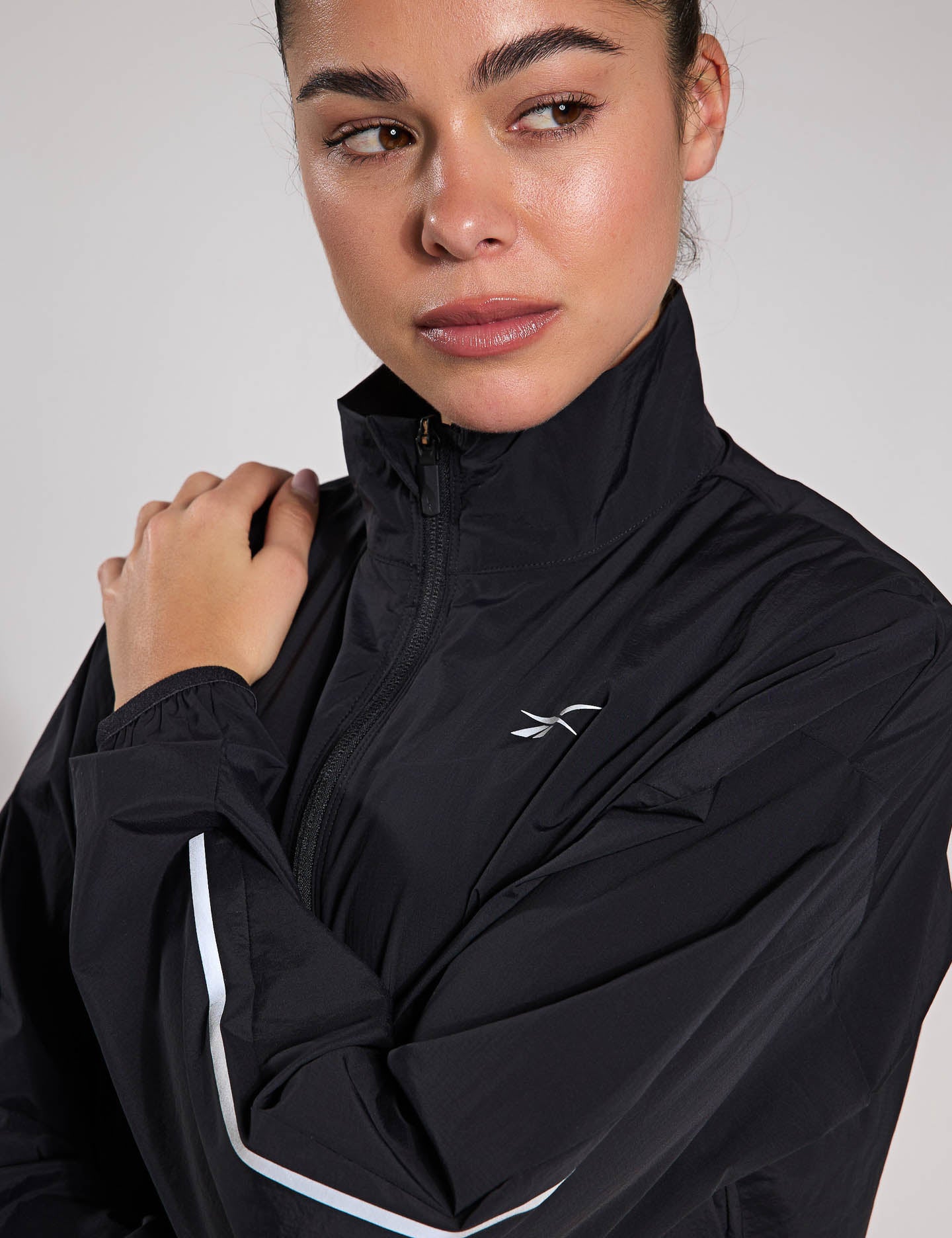 Speed Jacket - Lightweight & Breathable Running Jacket for Men & Women | Black | Perfect for Jogging, Hiking & Outdoor Sports