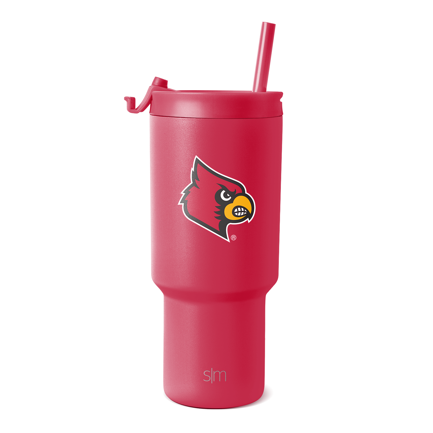 Collegiate Trek Tumbler - 20oz Insulated Stainless Steel Water Bottle with Lid & Straw - Perfect for Hiking, Camping, School & Office Use