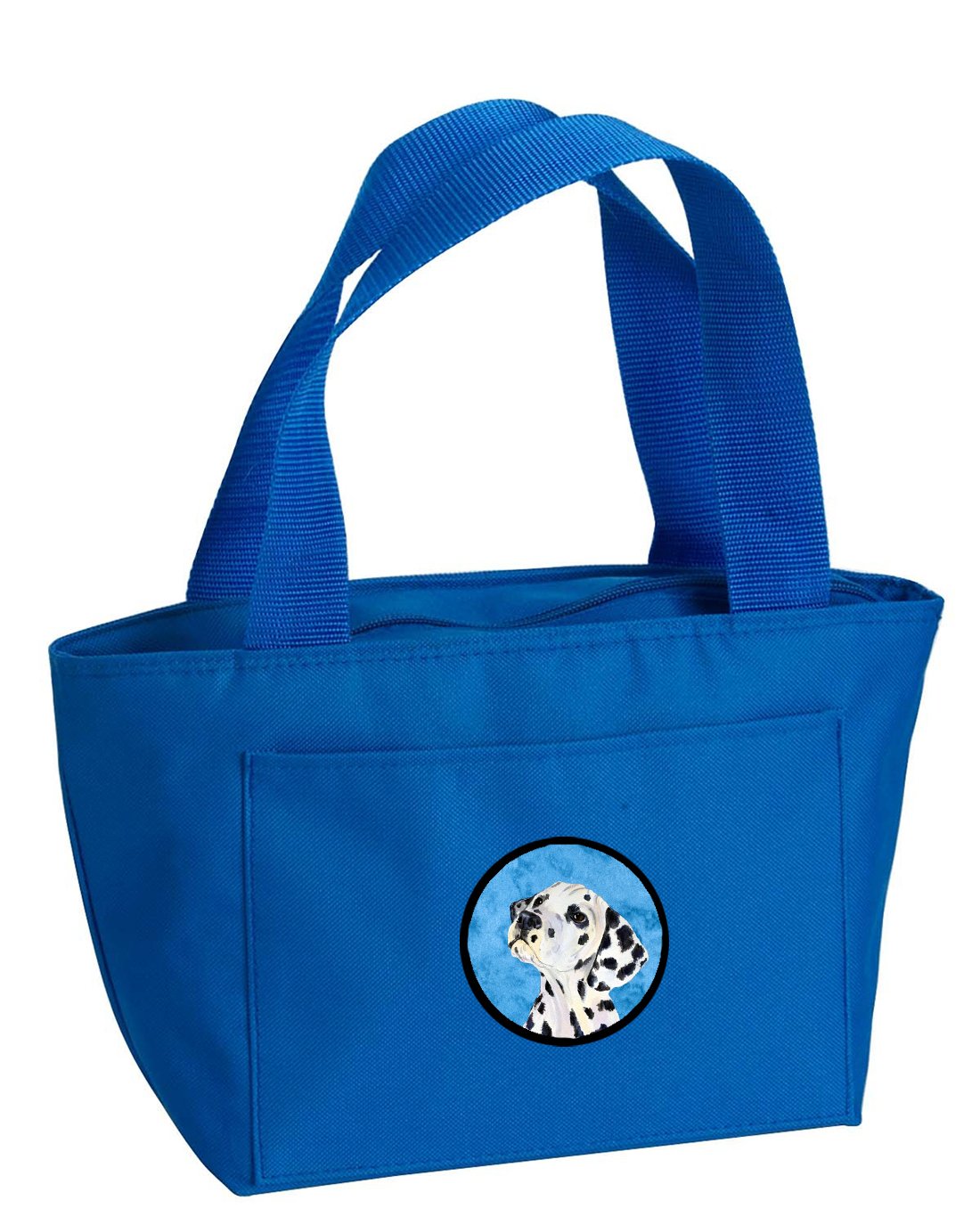 Insulated Lunch Box Tote Bag for Women & Men - Large Reusable Lunch Bag with Blue Dalmatian Print, Perfect for Work, School or Picnics | Caroline's Treasures SS4768-BU-8808