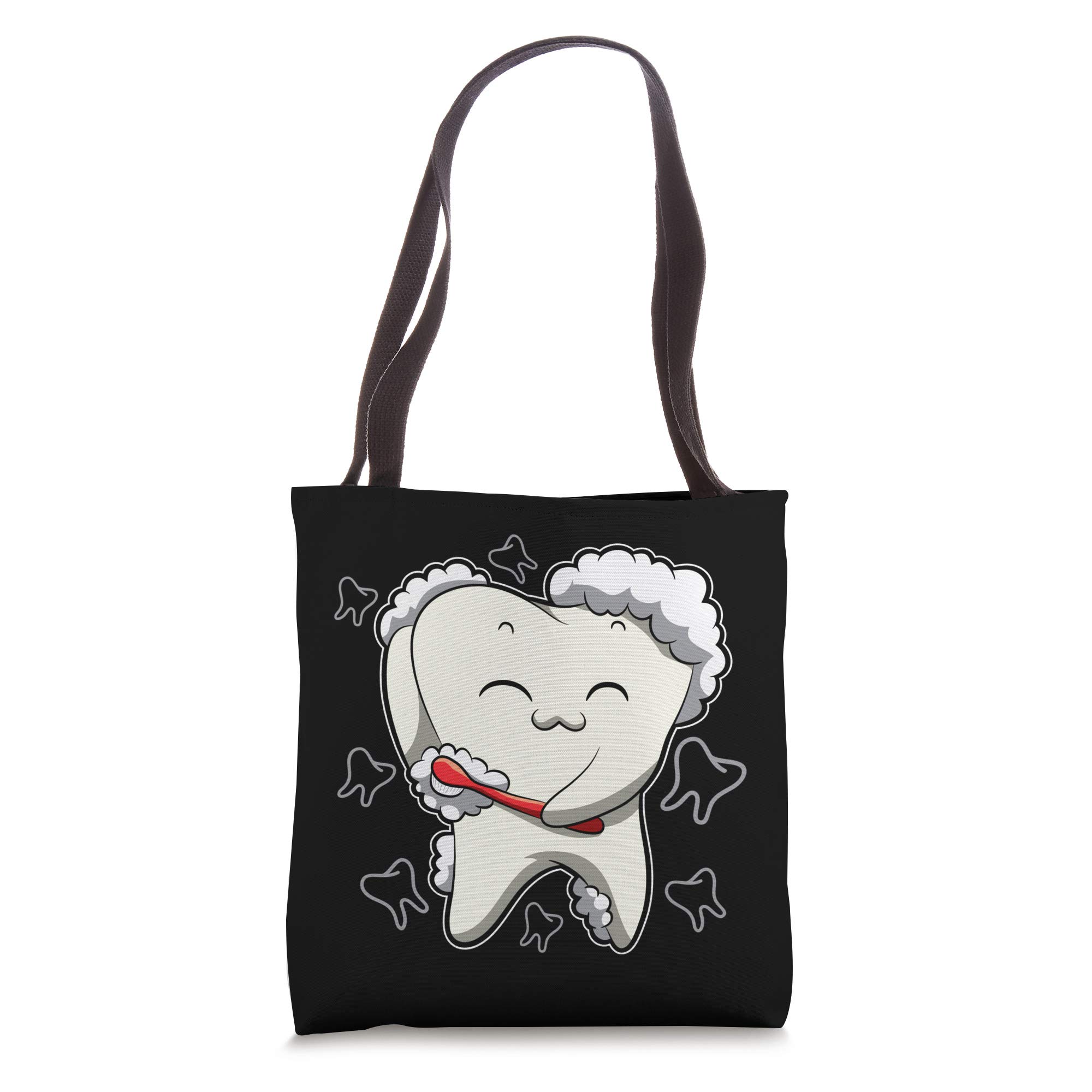 Dentist Tote Bag for Healthy Teeth - Daily Tooth Brushing Essentials - Perfect for Dental Appointments & Oral Care Routine
