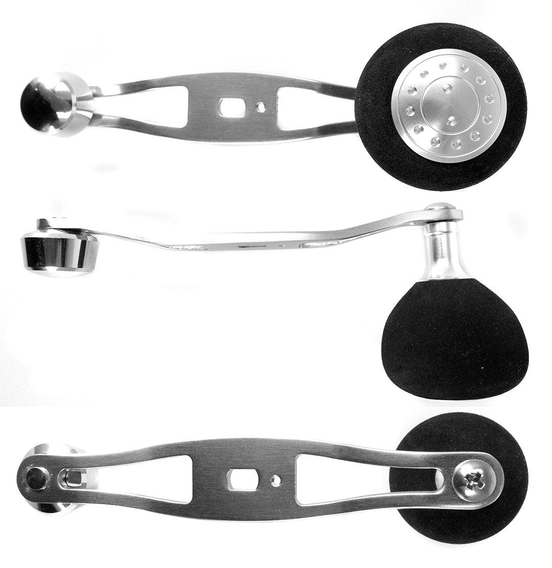 Jigging World Power Handles for Shimano Baitcasting Reels - Upgrade Your Fishing Gear for Saltwater & Freshwater Angling