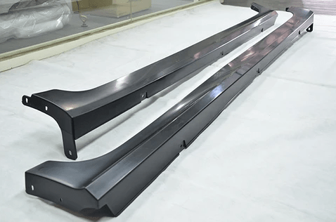 2012-2015 Honda Civic 4-Door Side Skirts - Modulo Style Unpainted Matte Black Body Kit for Enhanced Style & Aerodynamics | Perfect for Car Enthusiasts & Custom Builds