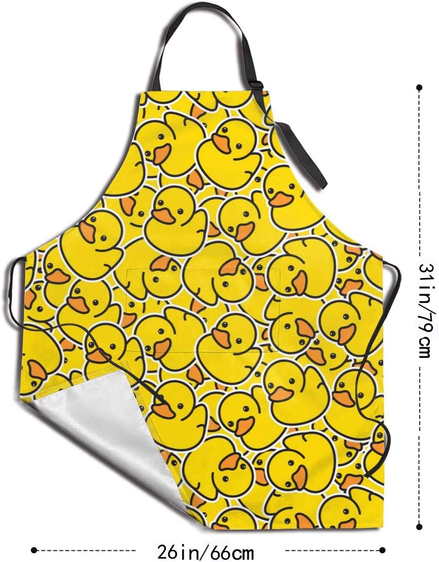 Adjustable BBQ Grilling Apron for Men & Women - Cooking Apron with Pocket - Perfect for Outdoor Grilling, Backyard BBQ & Kitchen Use