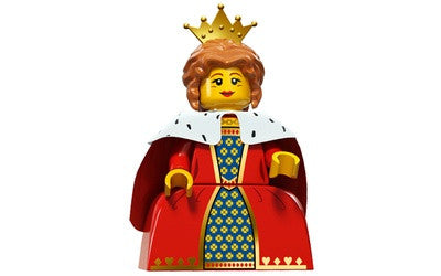 Queen LEGO Minifigure Series 15 - Collectible Building Toy for Adults & Kids - Perfect for LEGO Collections, Birthday Gifts & Creative Play