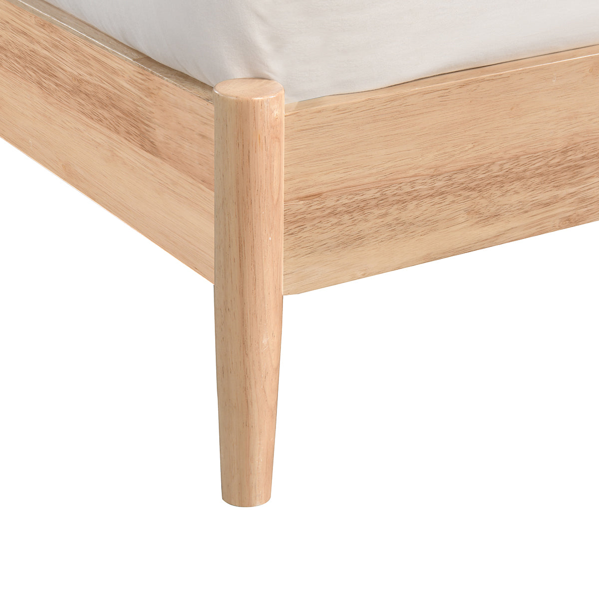 Avery Arch Rattan King Bed - Solid Oak Wood Frame - Stylish & Durable Bedroom Furniture for Master Suite or Guest Room