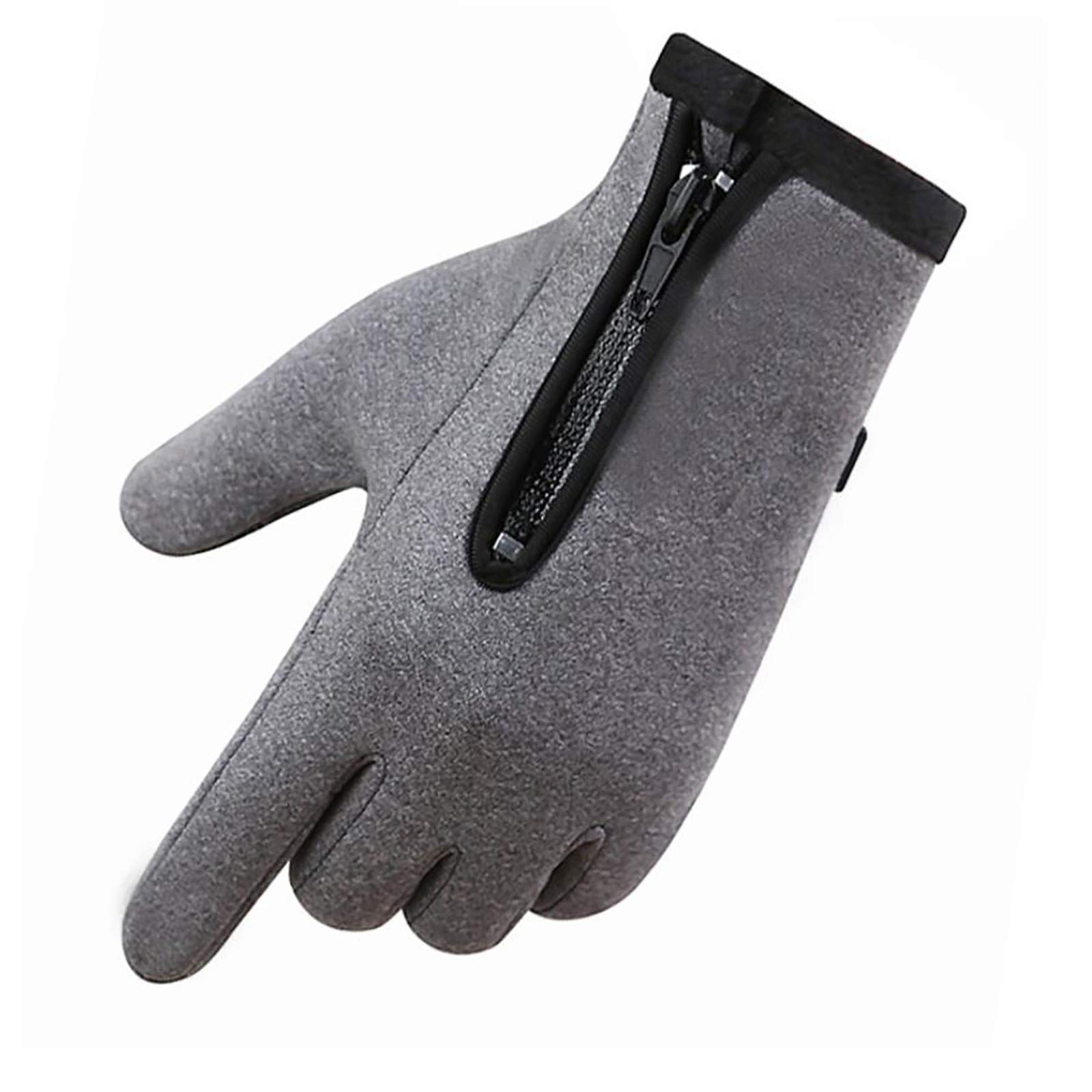 Windproof Waterproof Fleece Mittens - Anti-Slip Thermal Gloves for Skiing, Snowboarding & Outdoor Winter Sports - Cold Weather Hand Protection for Men & Women