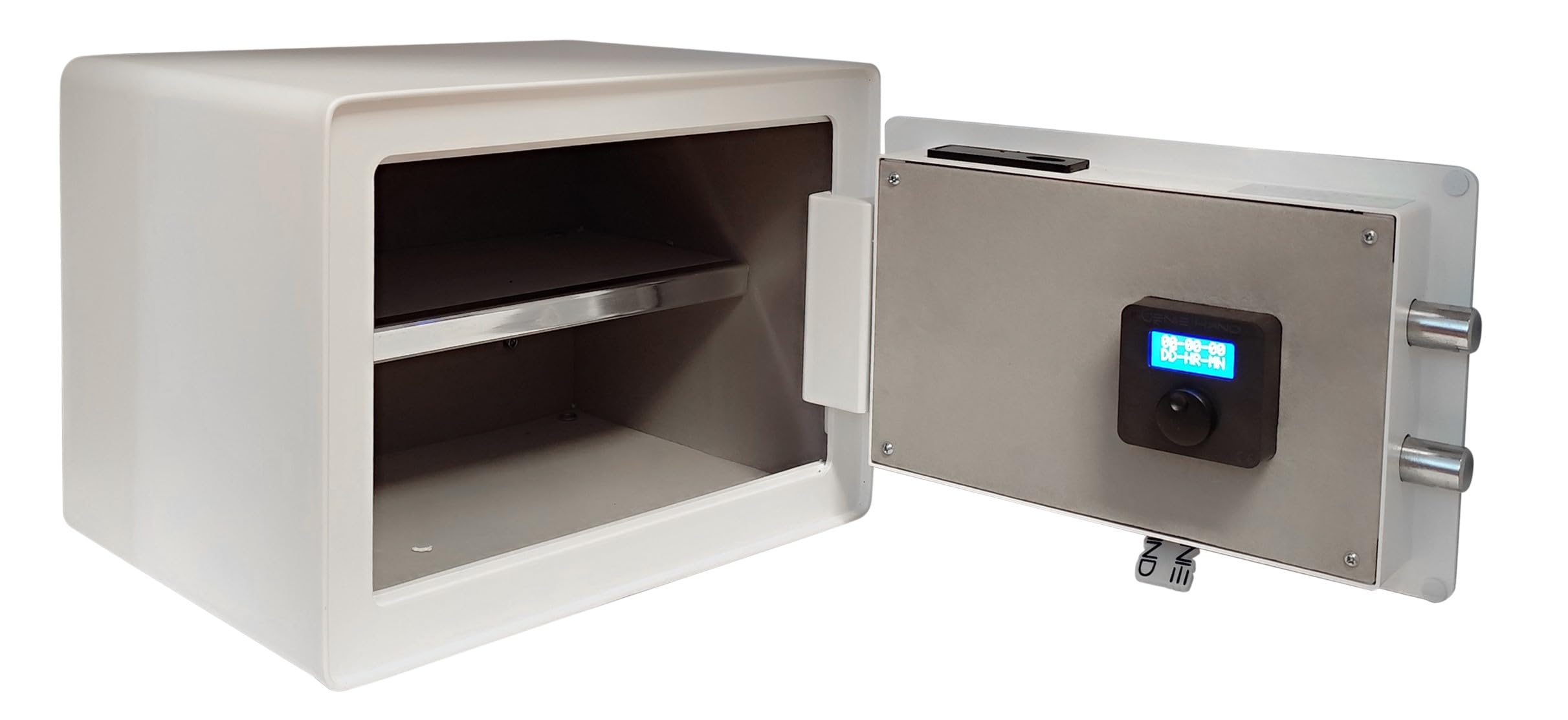 Time Lock Countdown Safe Box - Digital Security Safe for Home & Office - Protect Cash, Jewelry & Documents | Perfect for Travel, Hotel & Business Use