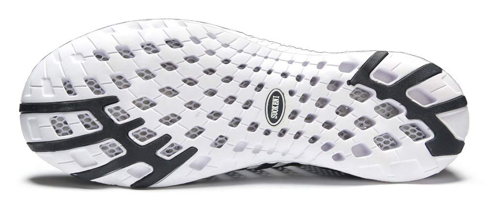 SUOKENI Women's Quick-Dry Slip-On Water Shoes - Lightweight Aqua Socks for Beach, Pool, Surfing & Water Sports | Perfect for Swimming, Yoga & Travel