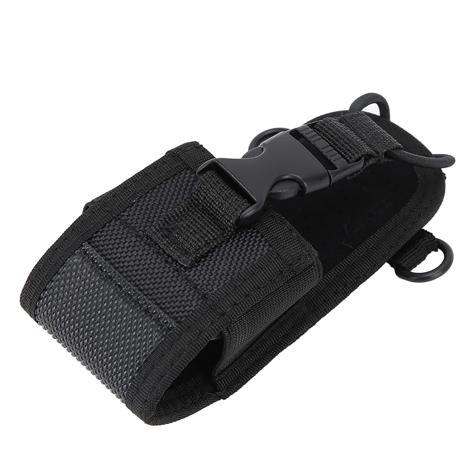 2-Pack Durable Radio Holder & Walkie Talkie Case with Adjustable Shoulder Strap - Universal Pouch for Two-Way Radios, GPS Devices & Phones - Perfect for Construction, Security & Outdoor Adventures