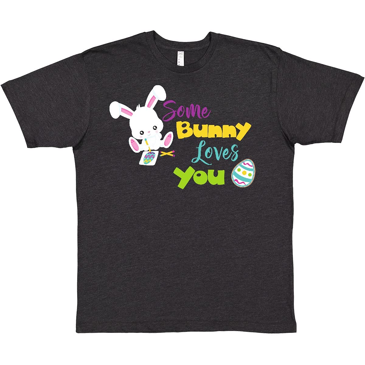 Easter Bunny T-Shirt - 'Some Bunny Loves You' Cute Rabbit & Easter Eggs Design - Perfect for Easter Gifts, Family Gatherings & Spring Celebrations