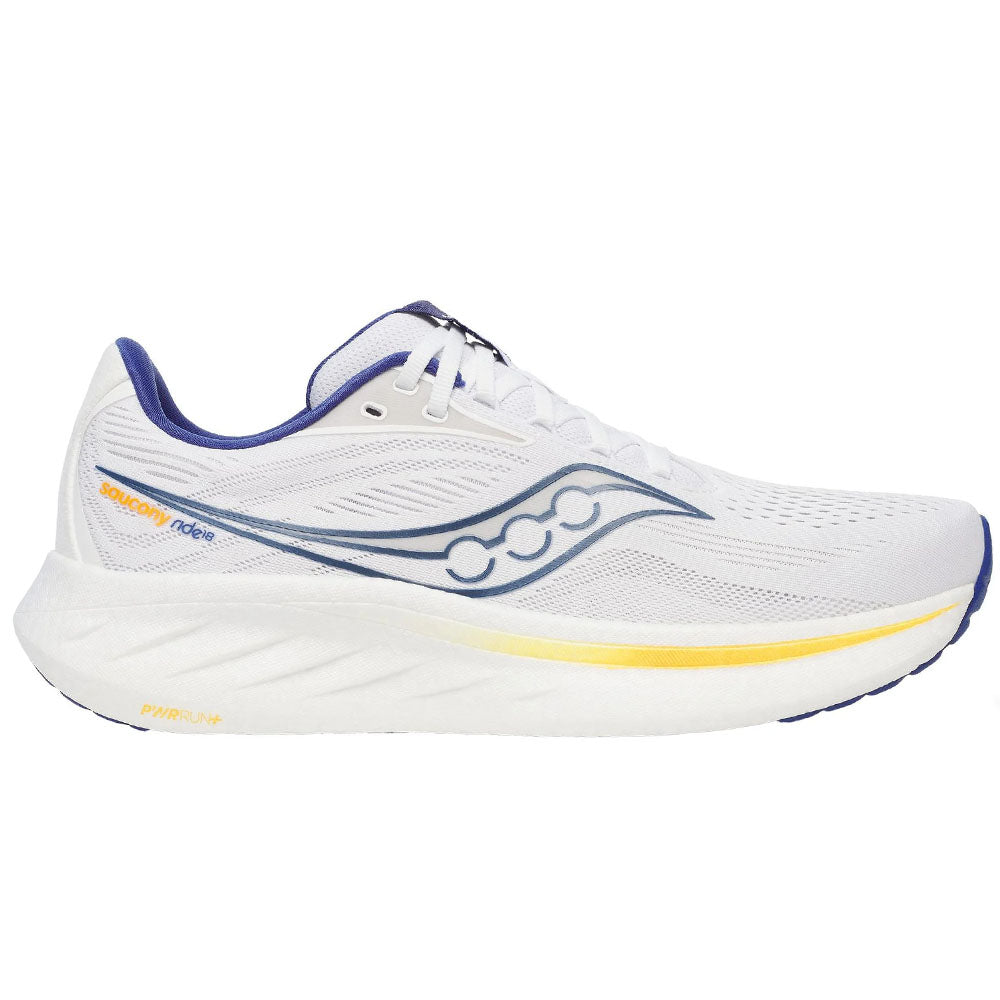 Men's Saucony Ride 18 Running Shoes - Lightweight Cushioned Sneakers for Men | Perfect for Road Running, Jogging & Gym Workouts