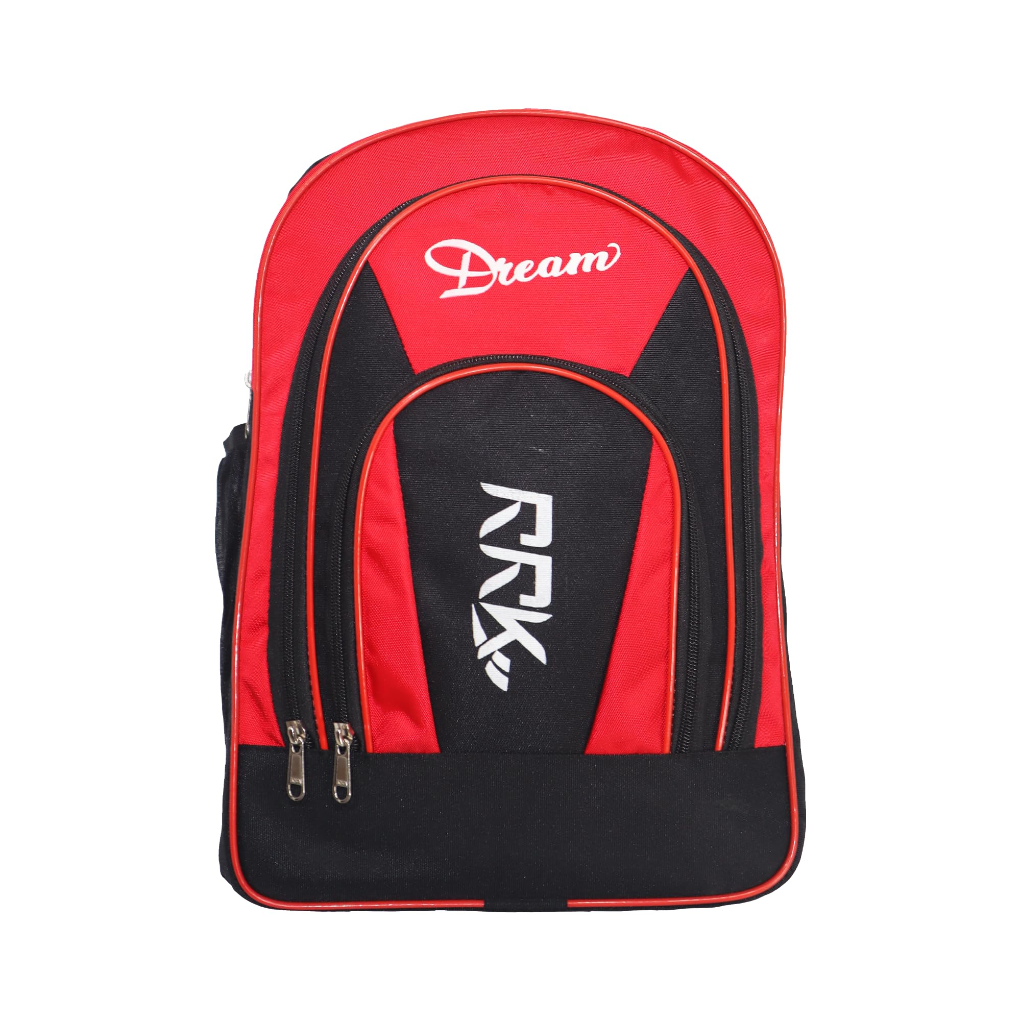 Dream Medium 23L School Backpack for Boys & Girls Ages 7-12 - Durable Black & Red Backpack for Elementary & Middle School Students - Perfect for Books, Laptops & School Supplies