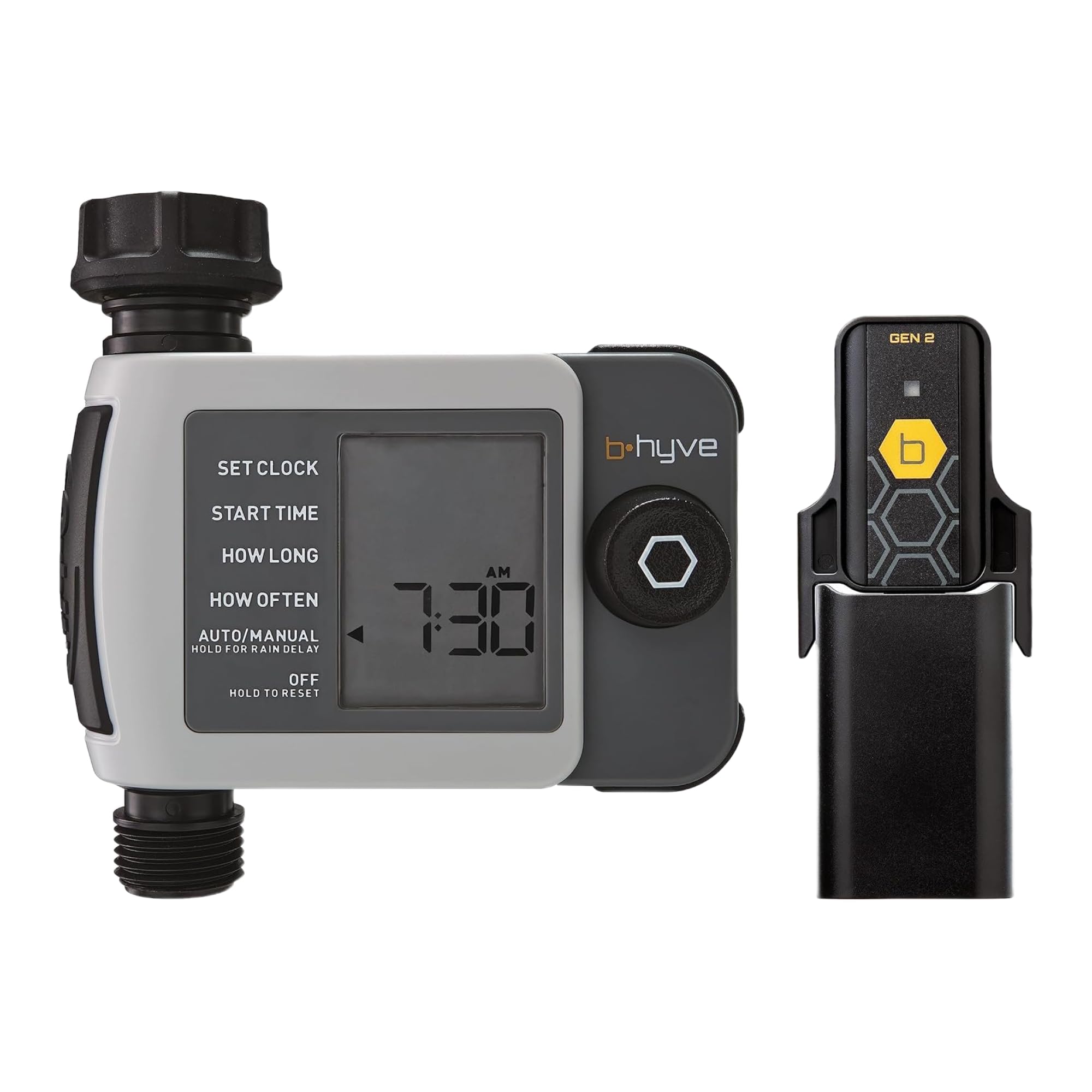 Orbit 24516 B-hyve XD 1-Port Smart Hose Watering Timer with Wi-Fi Hub - Automatic Garden Irrigation Controller for Lawns, Plants & Sprinklers - Perfect for Smart Home & Outdoor Watering Systems