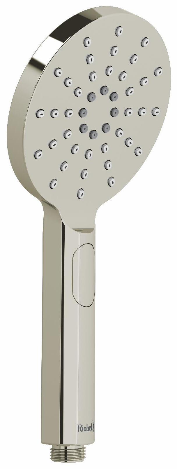 2 Function Handshower 1.8 GPM - Polished Nickel Bathroom Shower Head with Hose - RIOBEL 4364PN WS - Perfect for Bathroom Renovation & Spa-Like Shower Experience