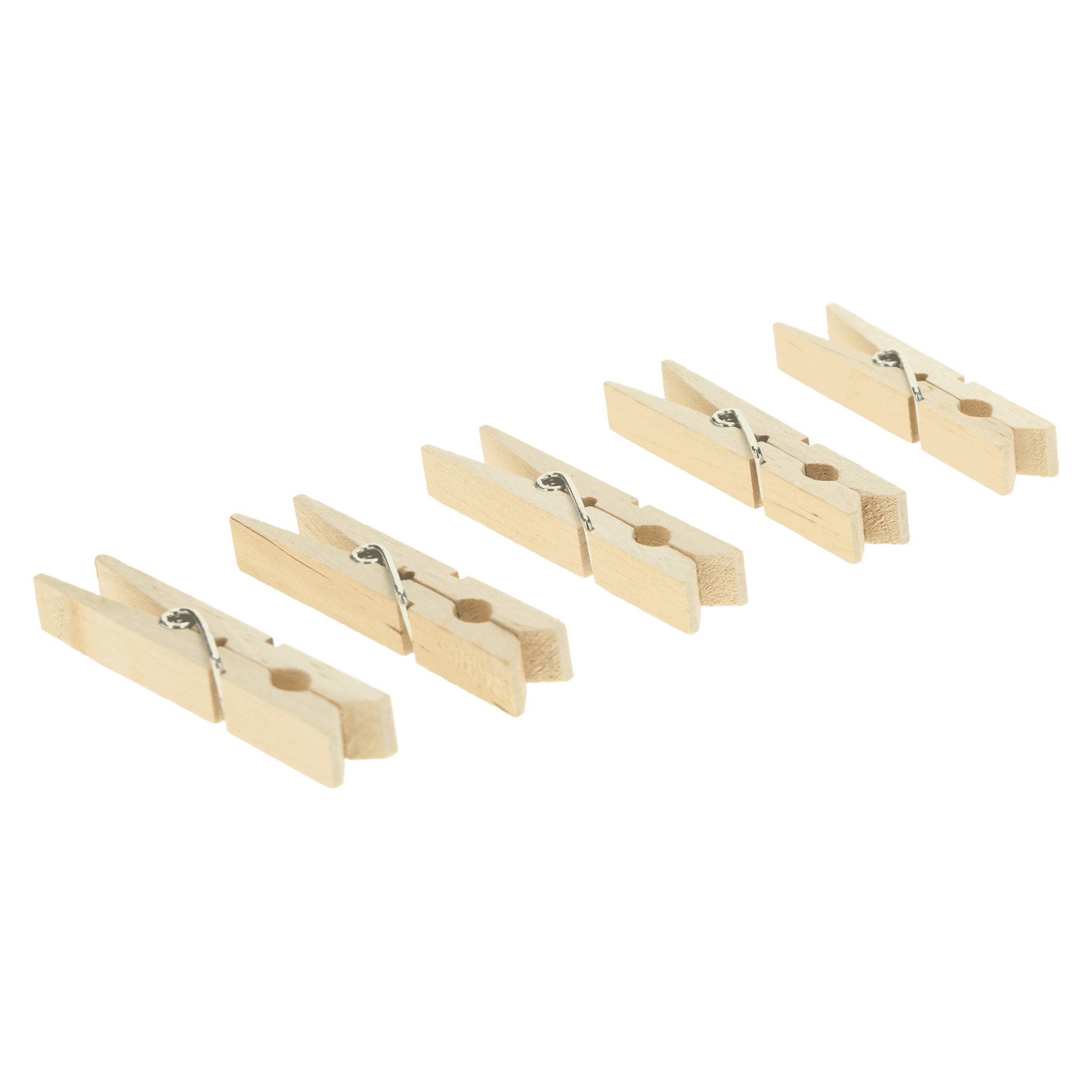 Natural Wooden Clothes Pegs - Eco-Friendly Clothespins for Laundry, Drying Clothes & Crafting - Perfect for Indoor/Outdoor Use