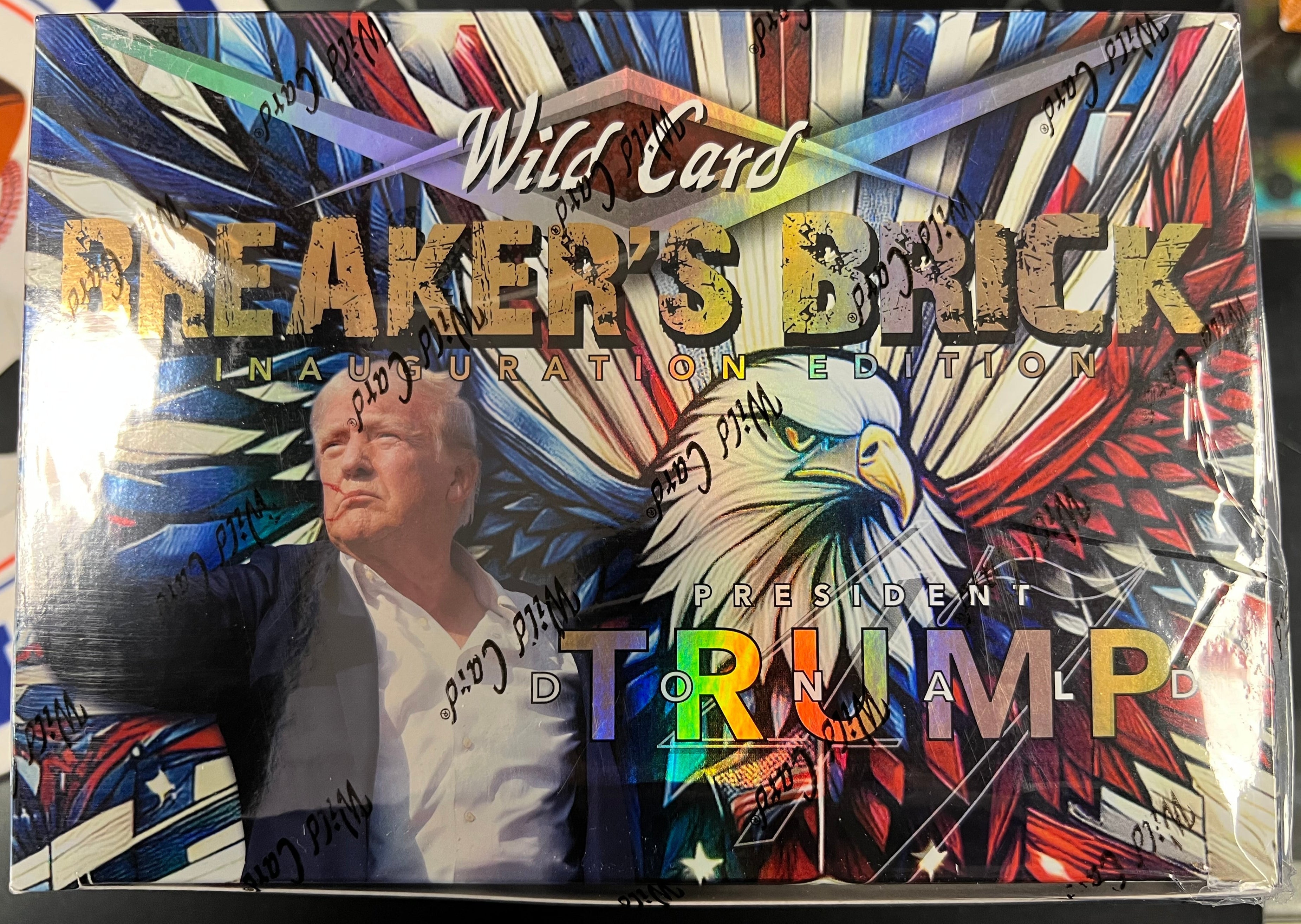 2025 Wild Card Trump Aluminum Inauguration Edition Breakers Brick - Collectible Political Memorabilia for Display & Gifting