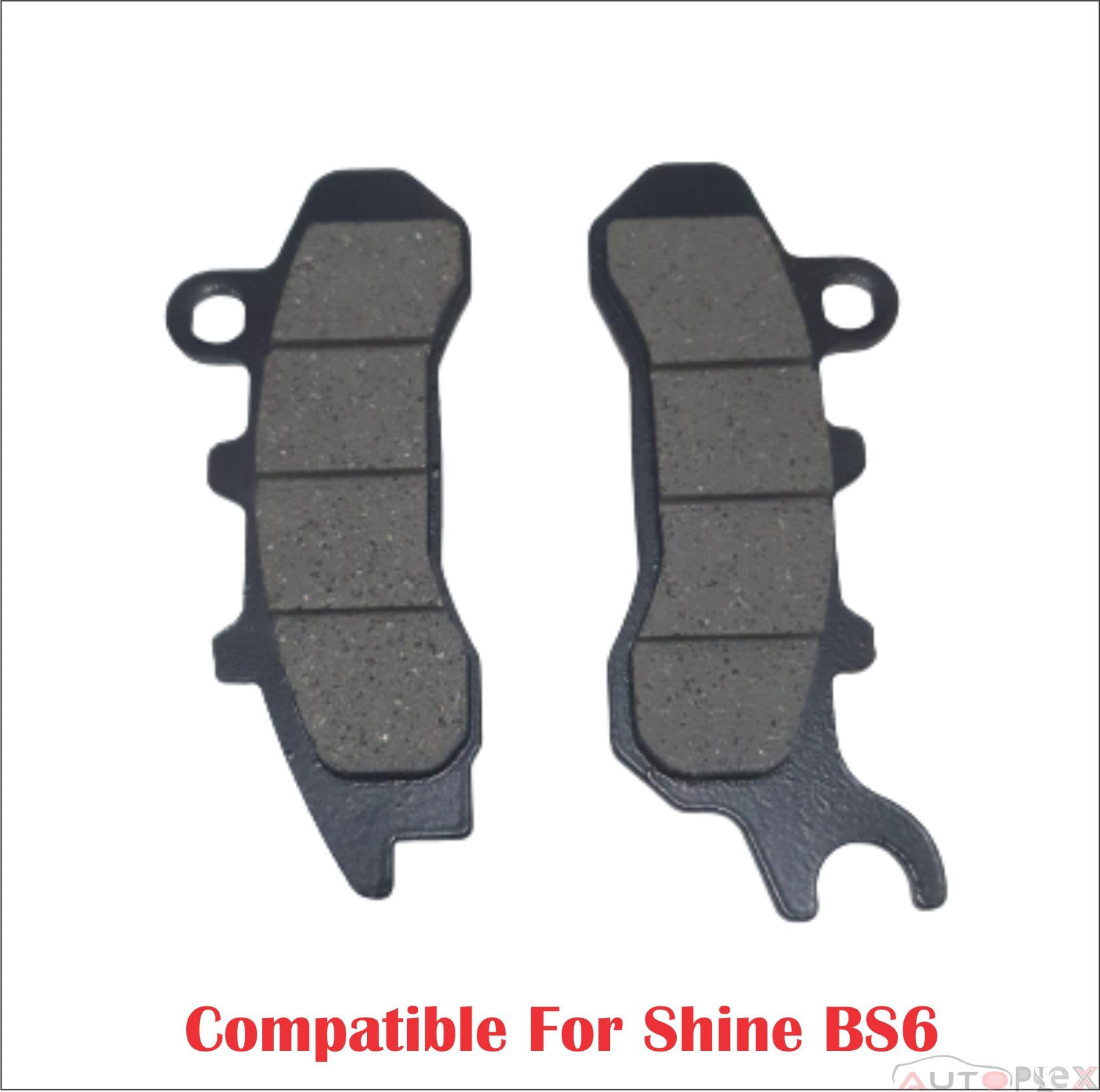 **AUTOPLEX Premium Front Brake Pads for Honda Shine BS6 Motorcycle - High-Performance Disc Brake Pads - Perfect for City Commuting & Daily Riding**