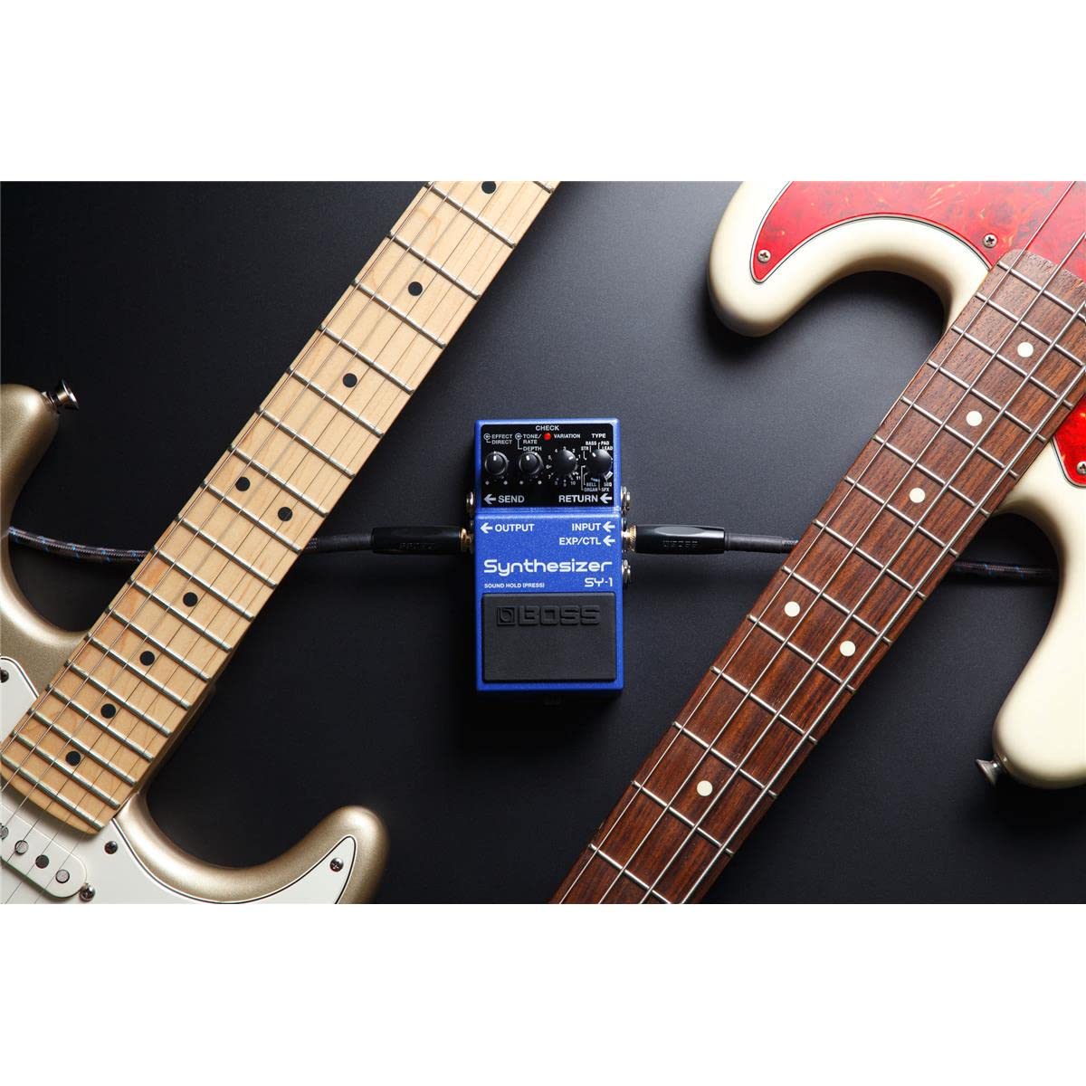Boss SY-1 Guitar Synthesizer Pedal - Analog Synthesizer Effects Pedal for Electric Guitar - Perfect for Live Performances & Studio Recording