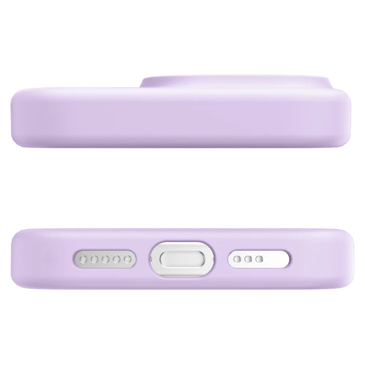 Avana Velvet Magnetic Case for iPhone 15 Pro Lavender - Premium Soft Touch Protection for Everyday Use & Special Occasions