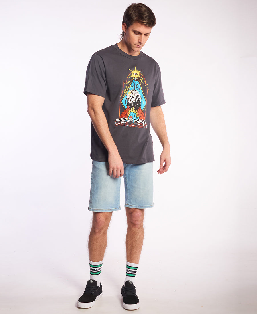 Volcom Men's H Te MC Prints T-Shirt - Comfortable Casual Wear for Street Style & Everyday Outfits
