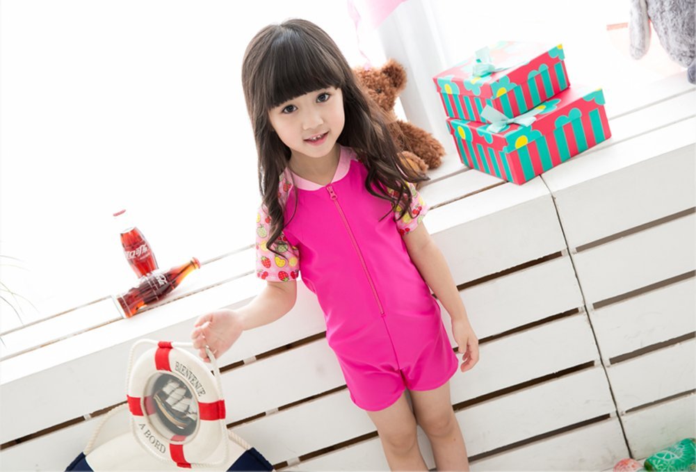 Kids UV Protection Swimsuit One-Piece Rash Guard - UPF 50+ Sun Protective Swimwear for Boys & Girls - Perfect for Beach, Pool & Water Sports