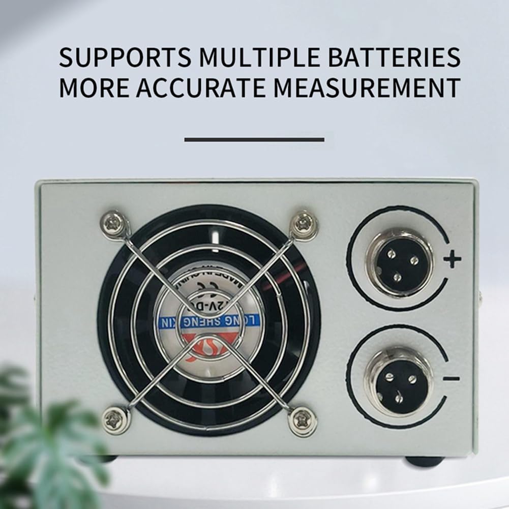Kenntsh EBC-A20 Battery Capacity Tester - Professional Lithium/Lead Acid/LiFePO4 Battery Charger & Discharger Analyzer - Perfect for RC Cars, Solar Systems & DIY Battery Projects