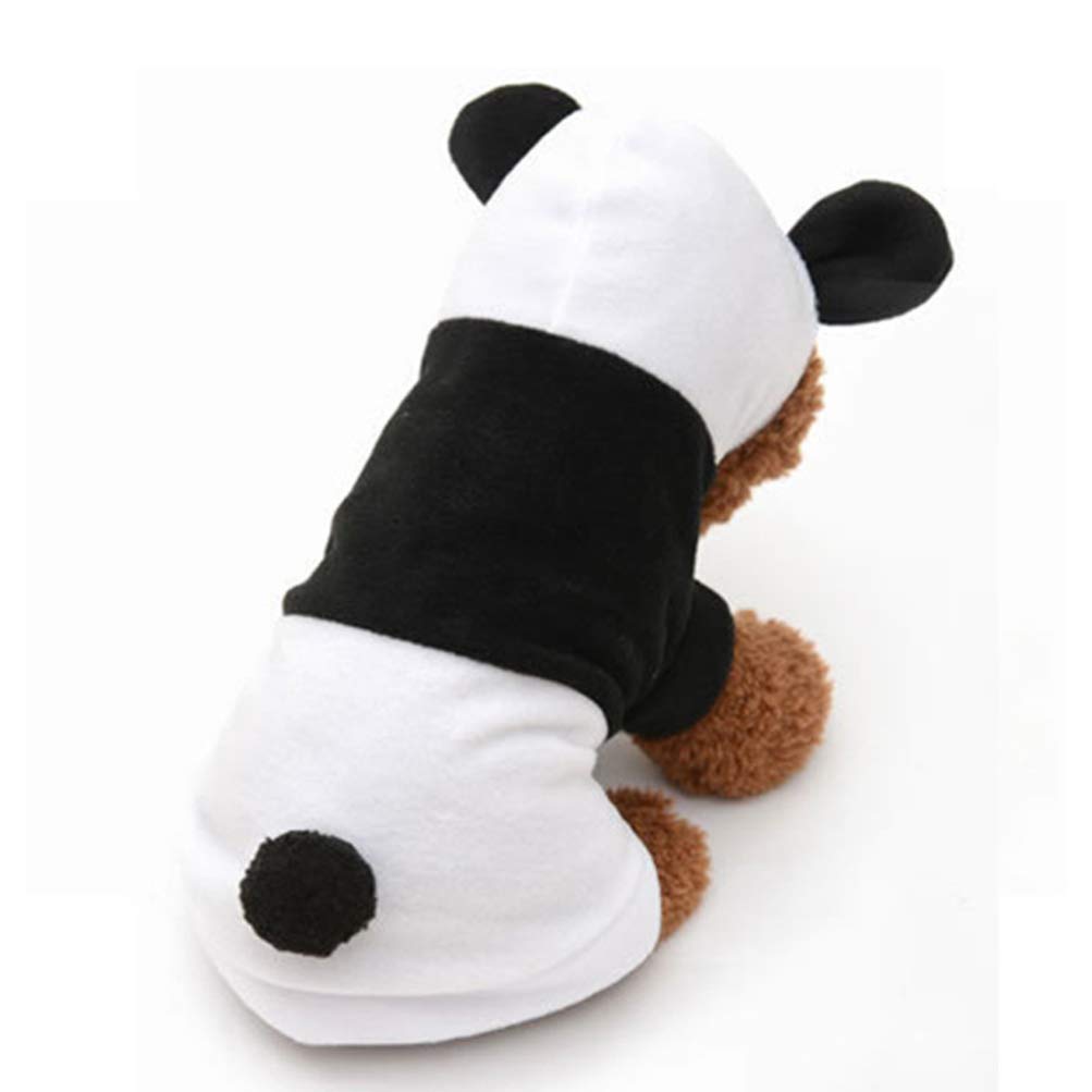 1pc Panda Pet Costume - Warm Winter Dog & Cat Clothes, Halloween Cosplay Outfit, Cute Bodysuit Jumpsuit for Small Pets - Perfect for Cold Weather, Costume Parties & Photo Shoots