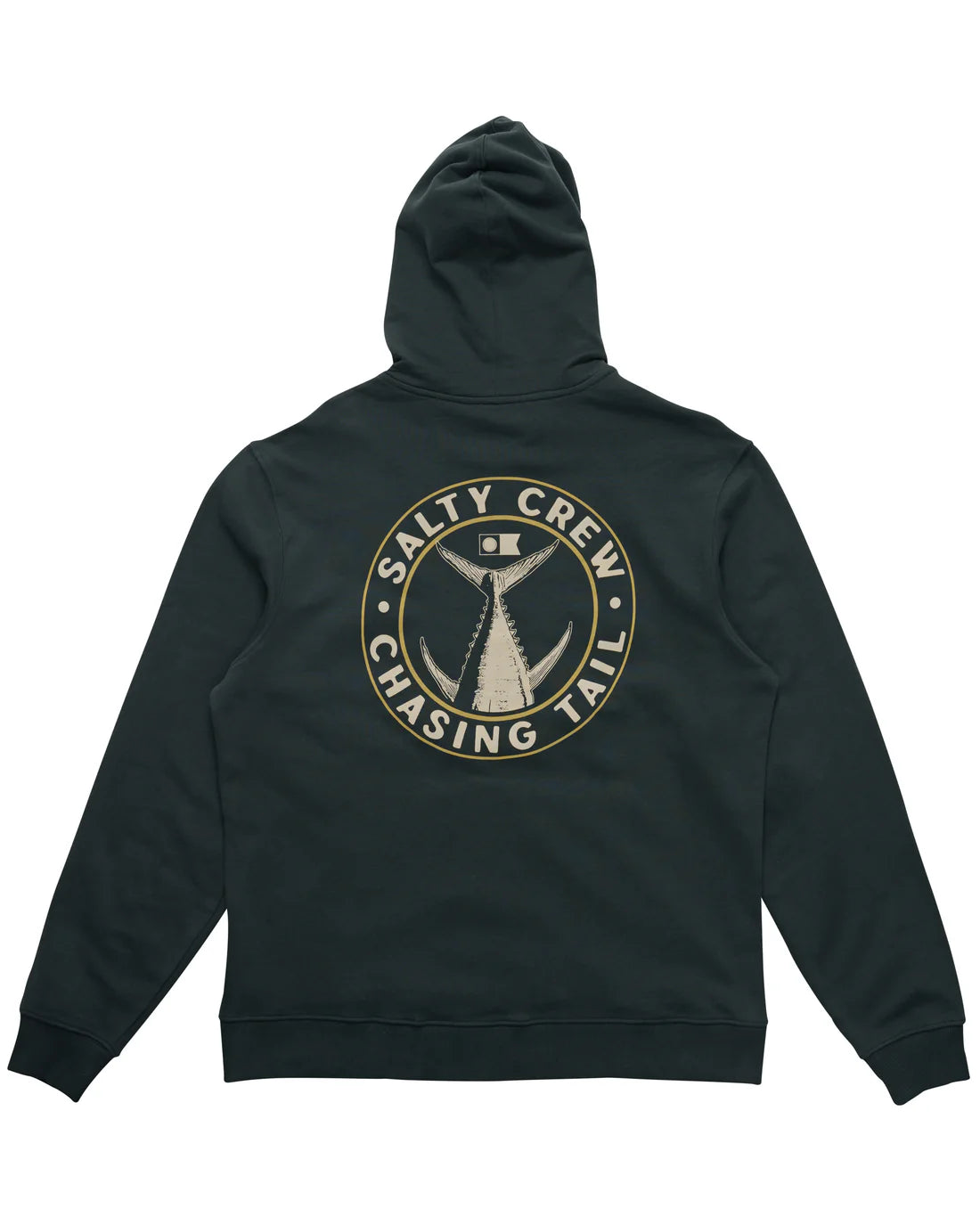 Salty Crew Tailgate Zip Fleece Hood - Men's Warm Winter Pullover with Front Pockets - Perfect for Outdoor Camping, Fishing & Football Games